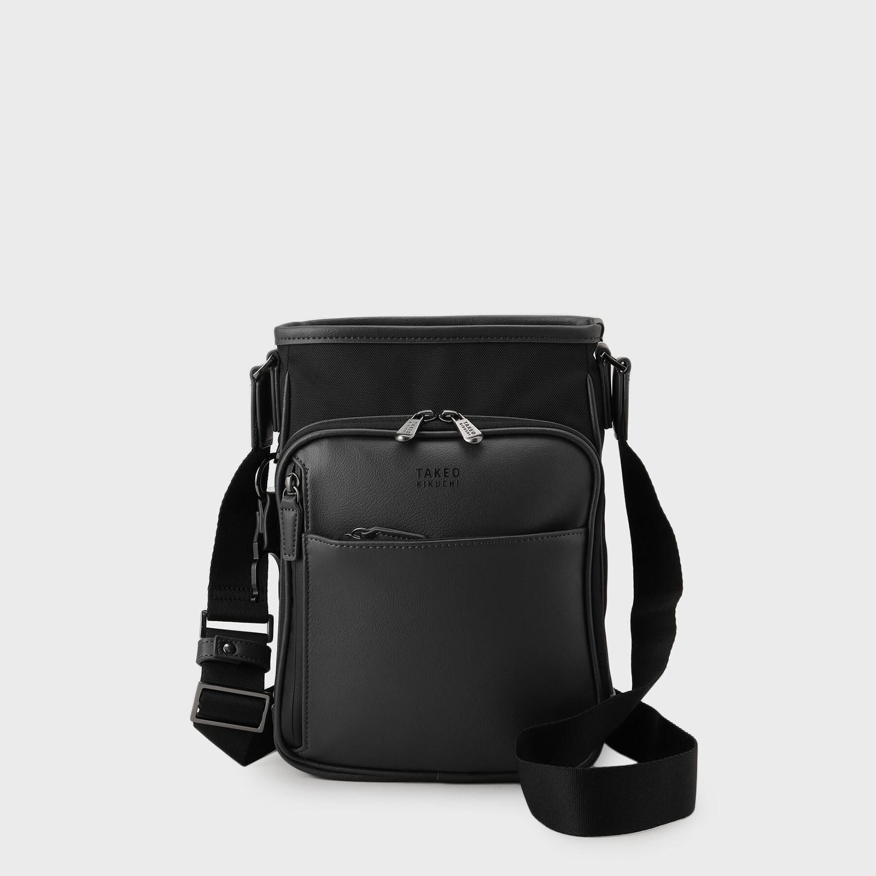 TAKEO KIKUCHI「【撥水機能】 CORDLEY（R）スマートショルダー」|ショルダー・メッセンジャー|チャコールグレー(0