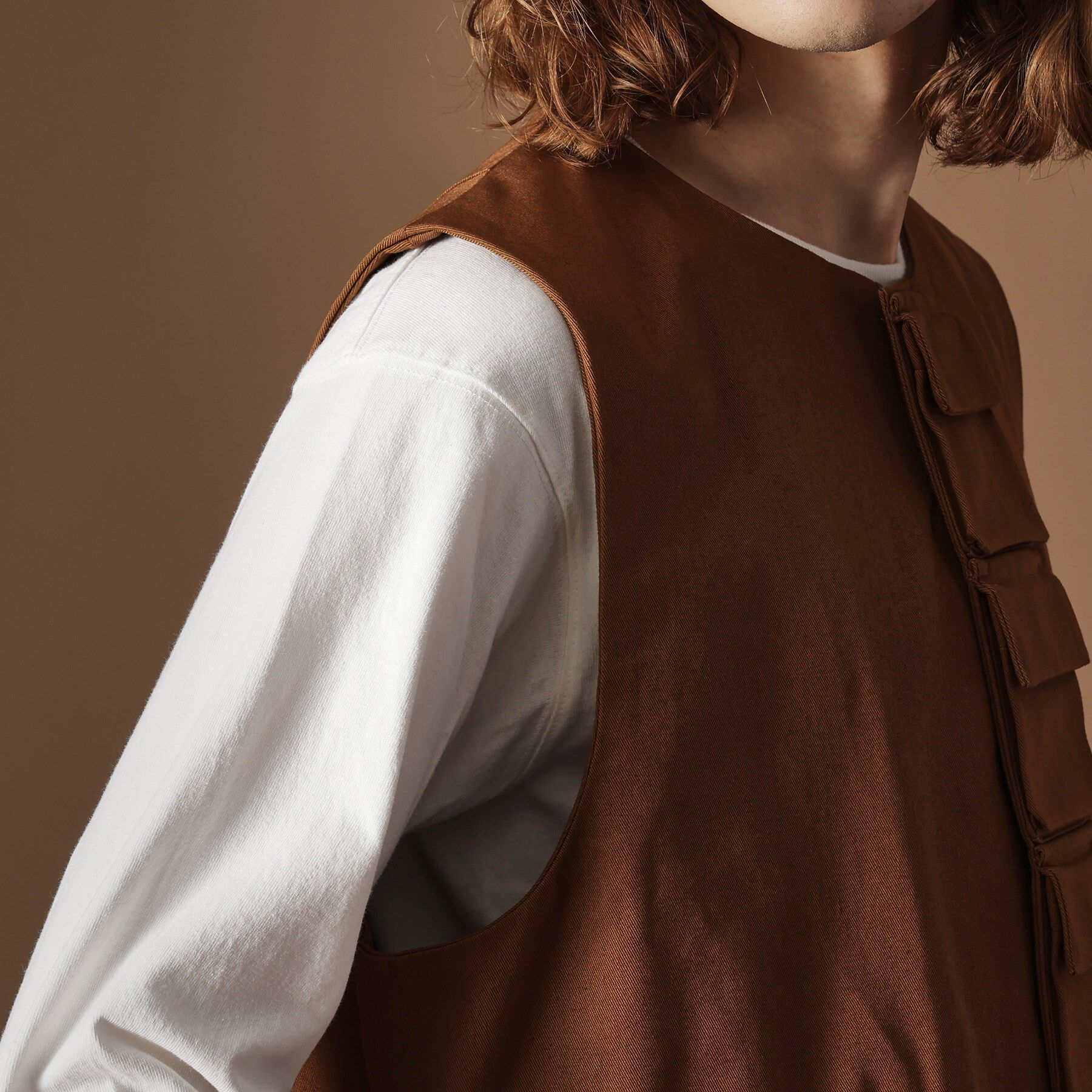 40CARATS&525「【Sサイズ～】多ポケットユーティリティべスト」|ベスト・ジレ|