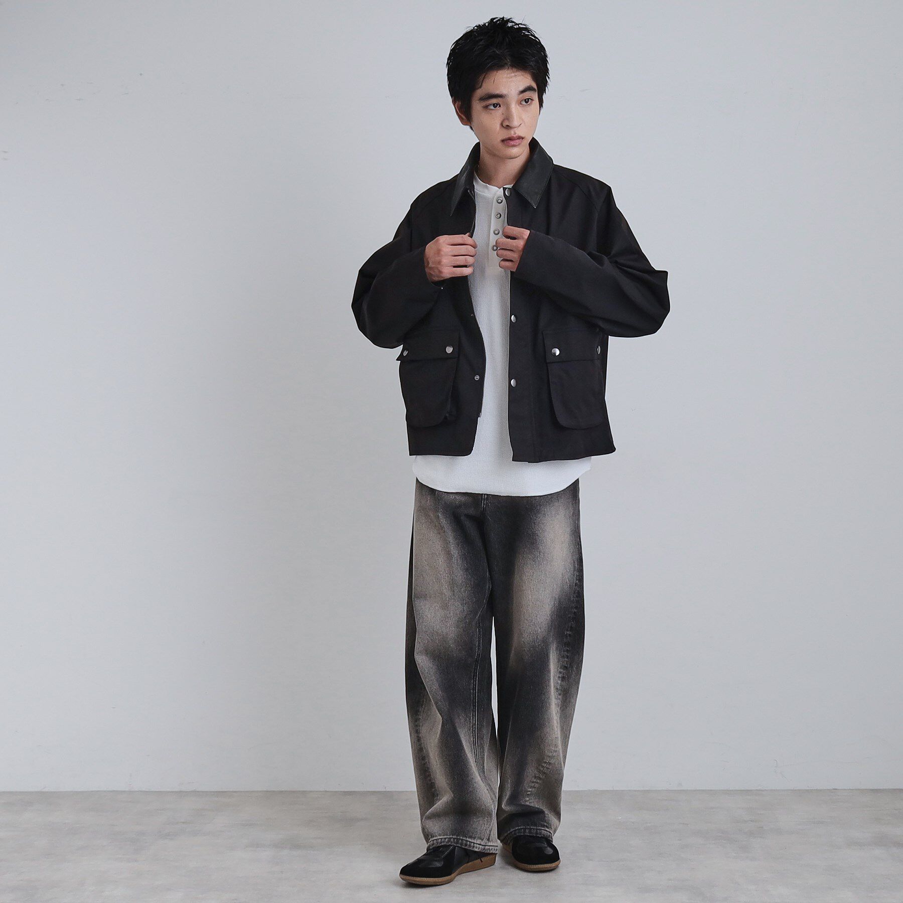 tk.TAKEO KIKUCHI「クラシックハンティングジャケット」|ブルゾン・スタジャン|