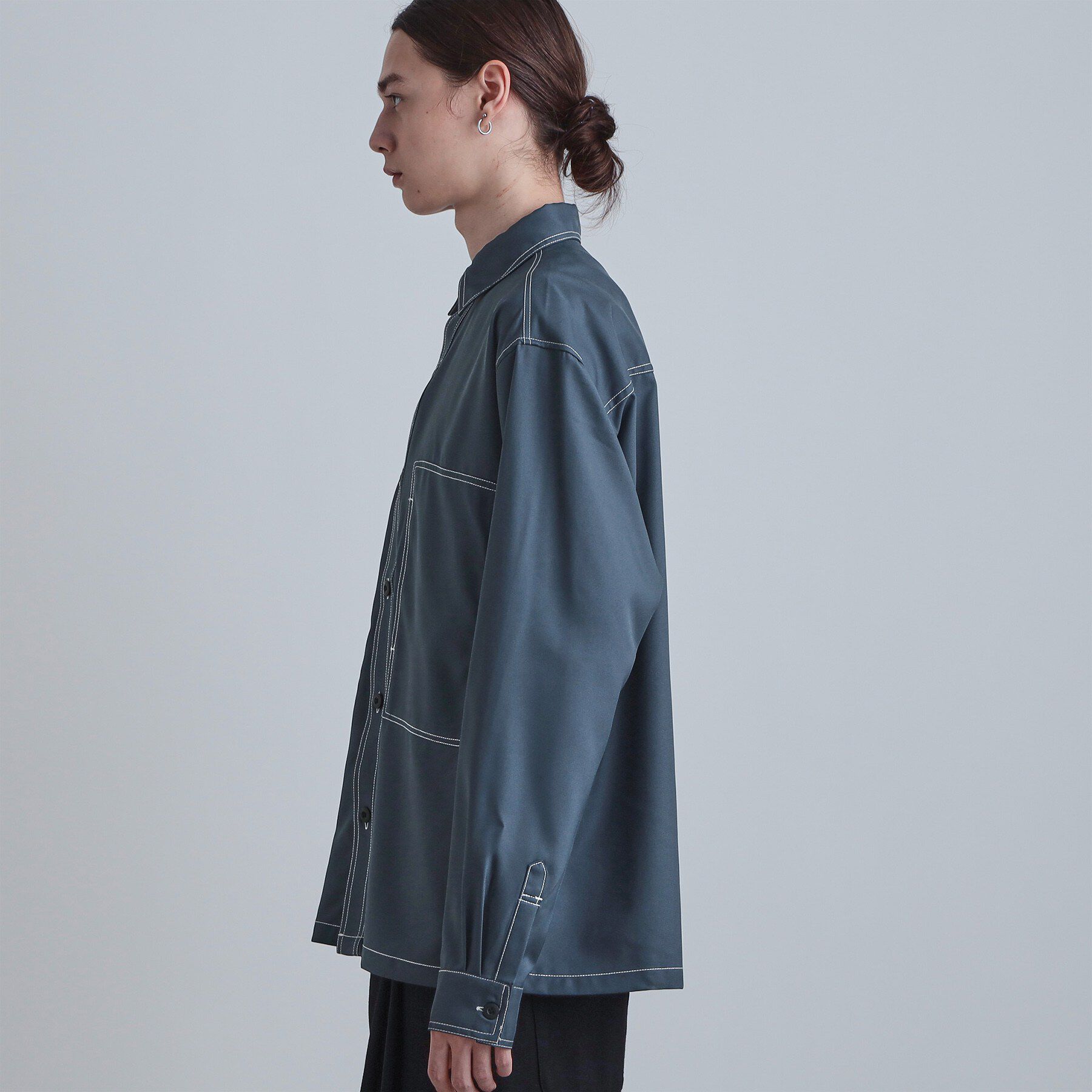 tk.TAKEO KIKUCHI「配色ステッチシャツ」|シャツ・ブラウス|