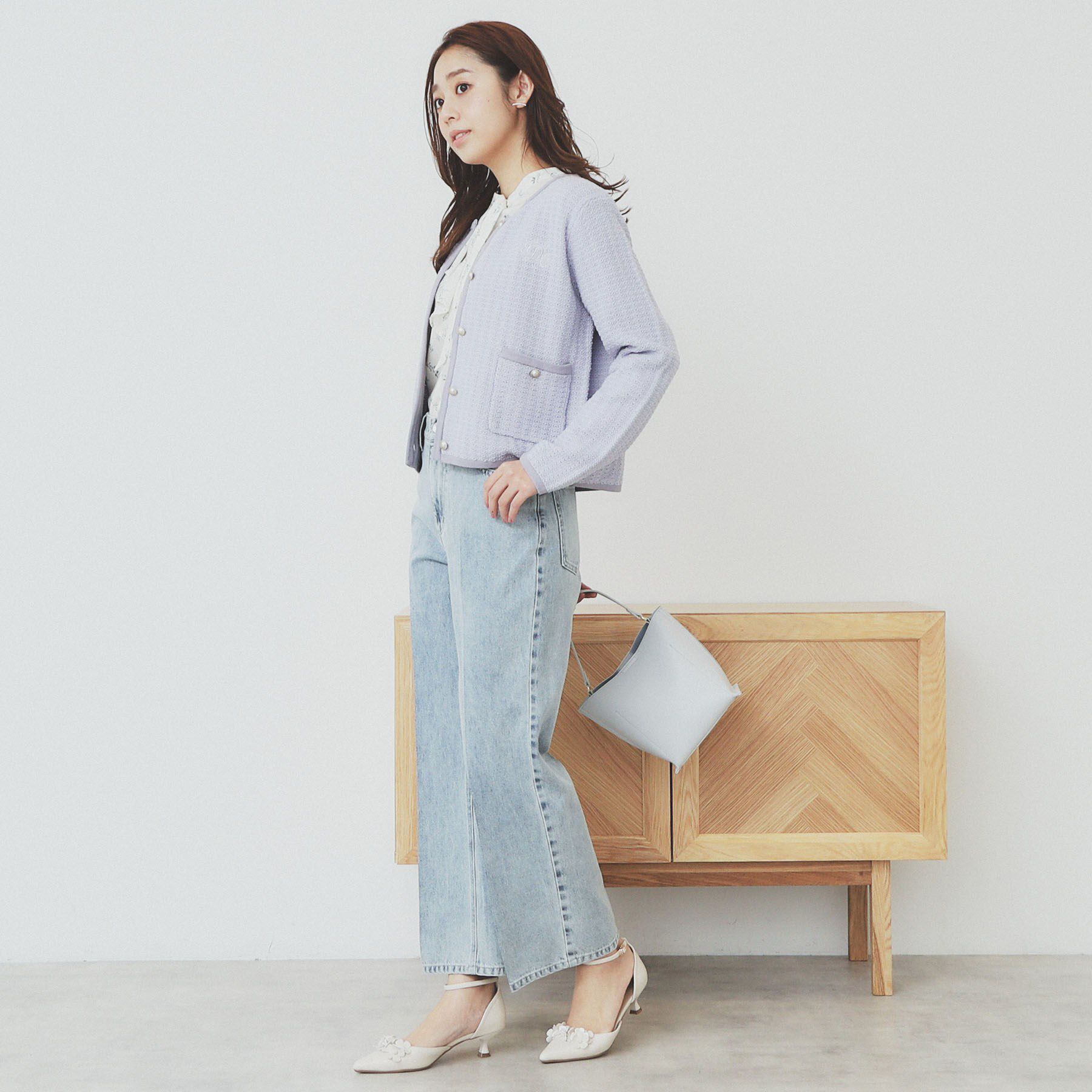 index「コットンカノコカーディガン【洗濯機洗い可】」|カーディガン|