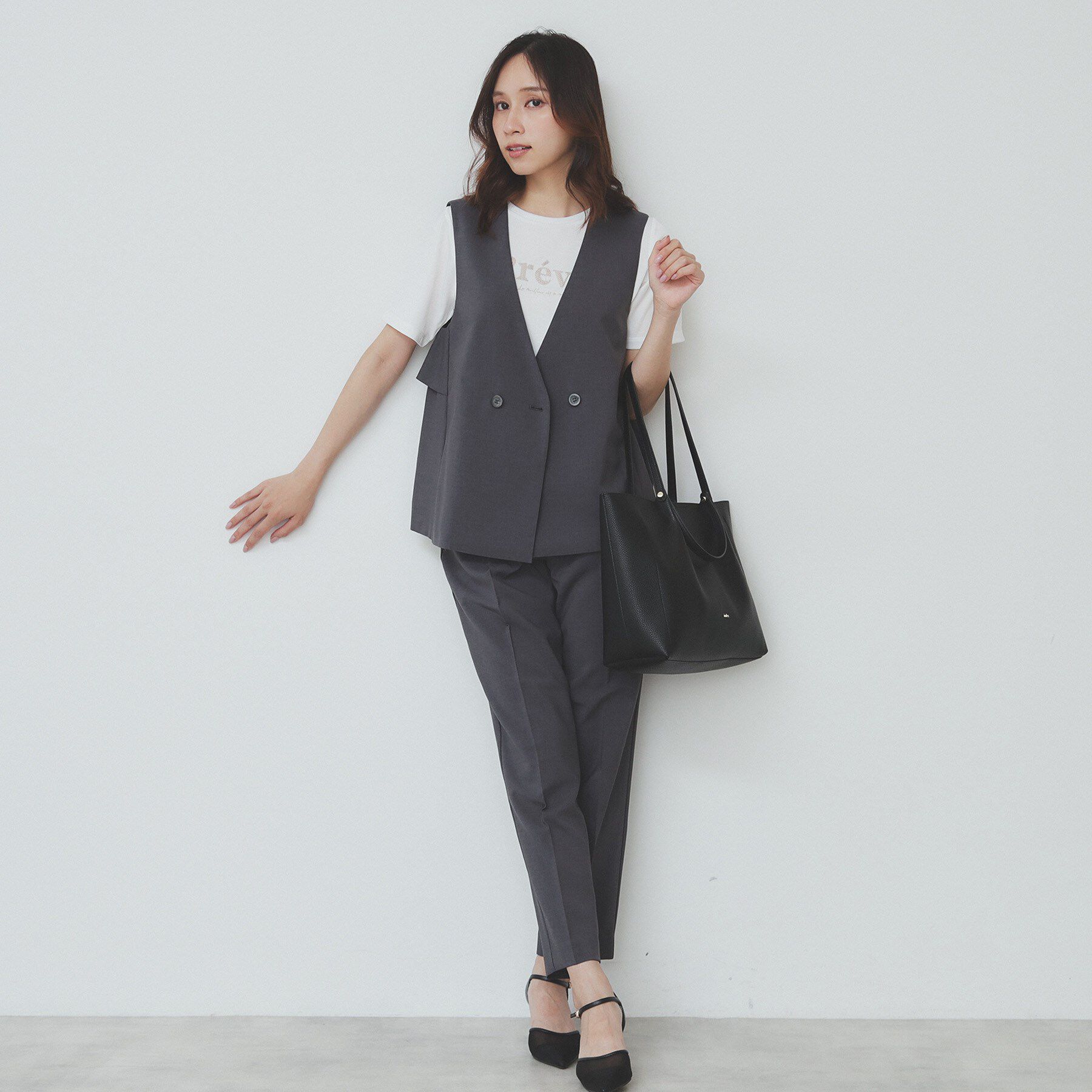 index「【軽量合皮】ダブルハンドルA4トートバッグ」|トートバッグ|