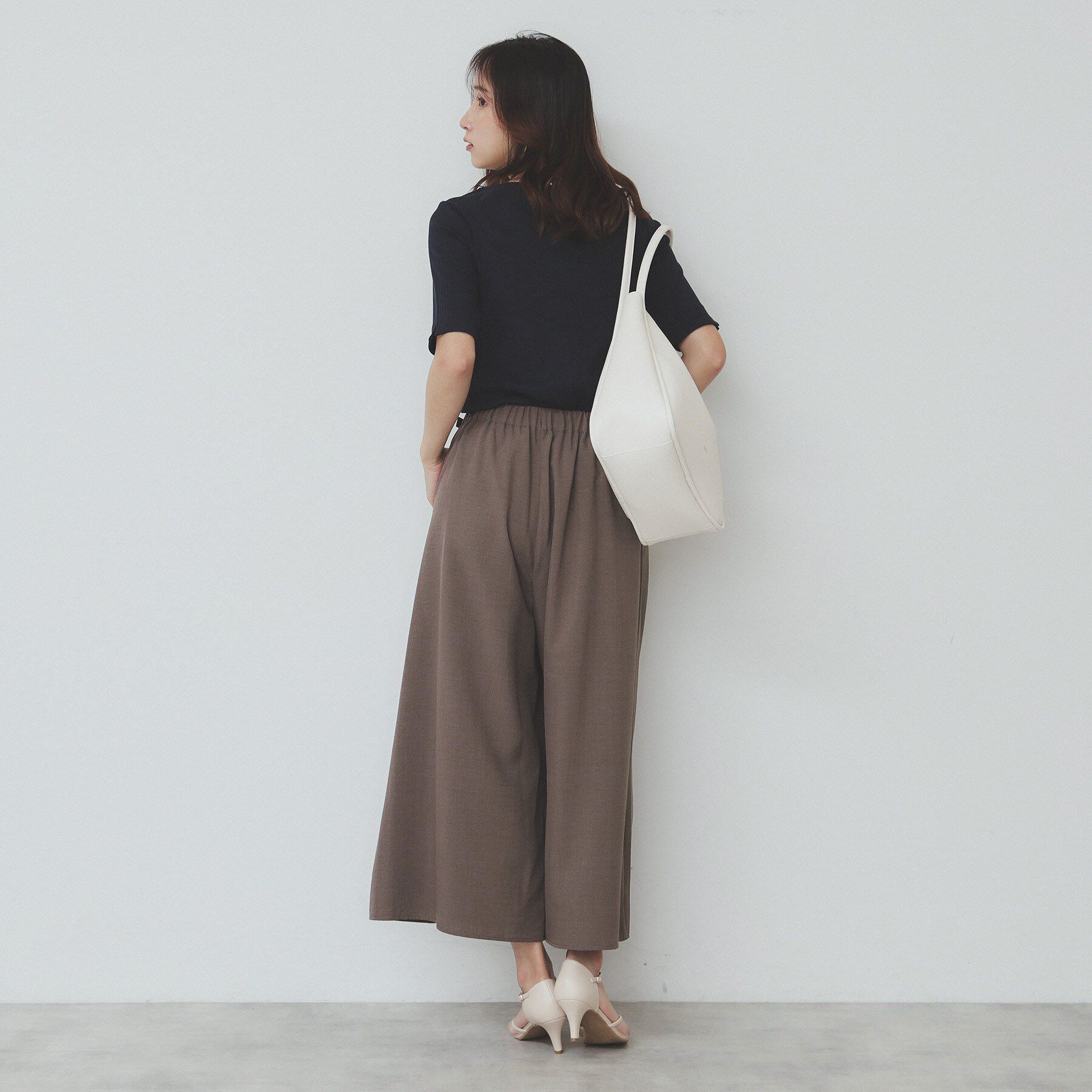 index「サイドタブデザインスカンツ【洗濯機洗い可/吸水速乾/防シワ/抗ピル/イージーアイロン】」|その他|