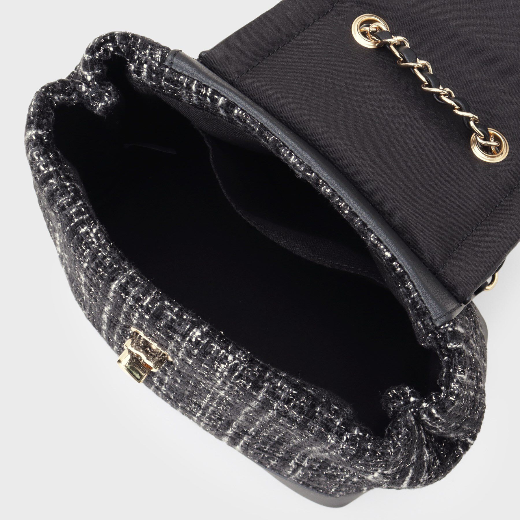 index「【長さ調整可能】ツイードミニリュック」|リュック|