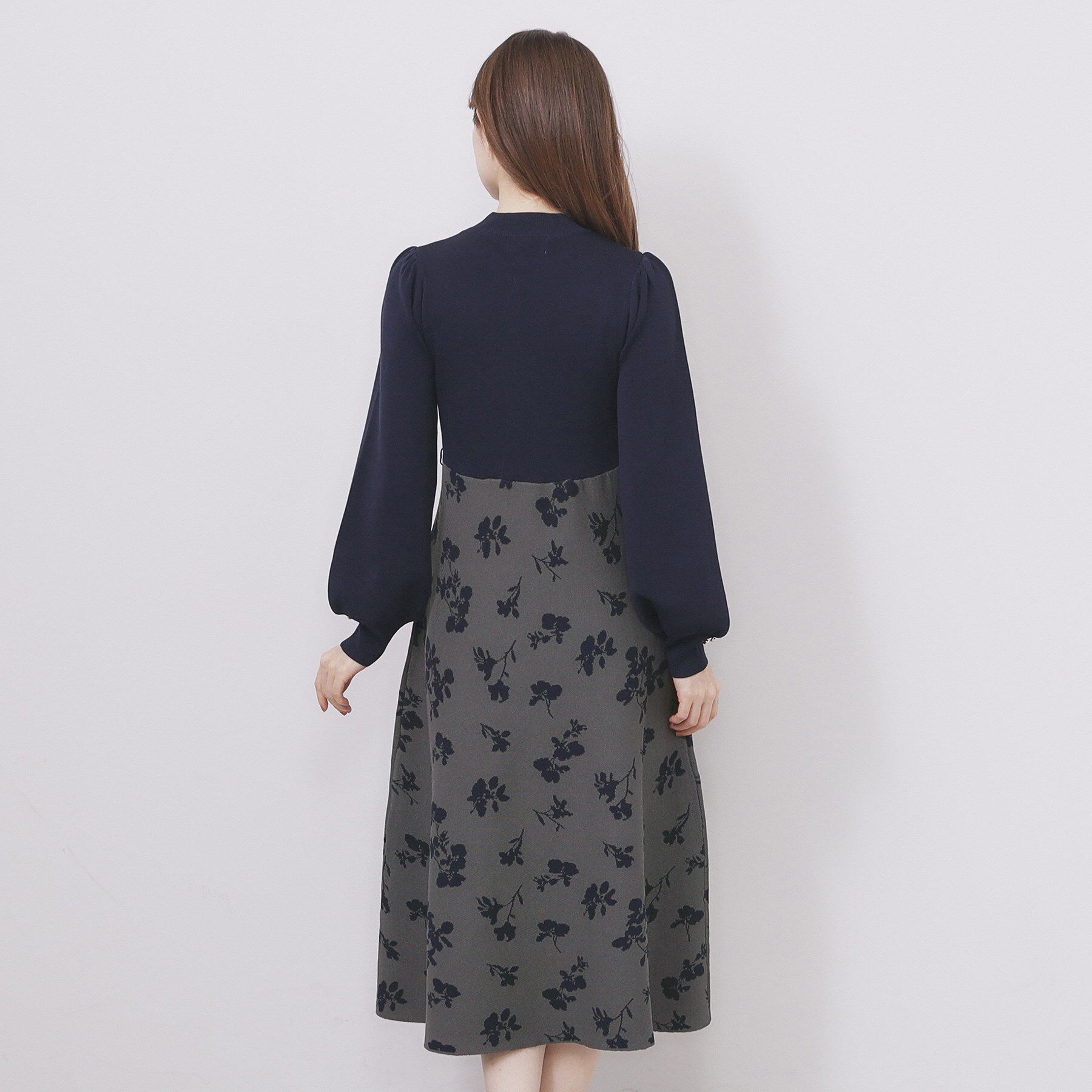 index「ハイネックニットワンピース【洗濯機OK/抗ピル】」|ワンピース|