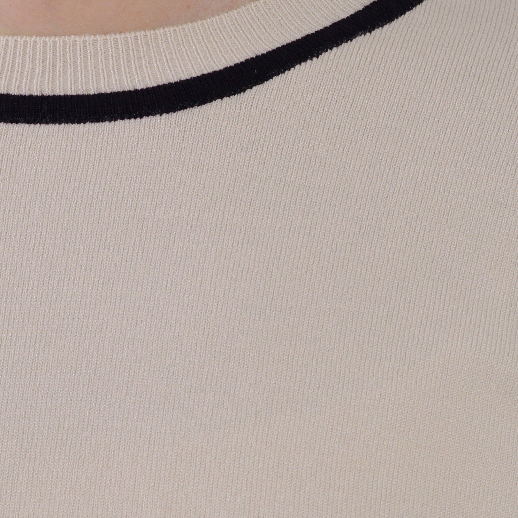 OPAQUE.CLIP「配色ラインニット/アンサンブル対応【洗濯機洗い可】」|ニット・セーター|