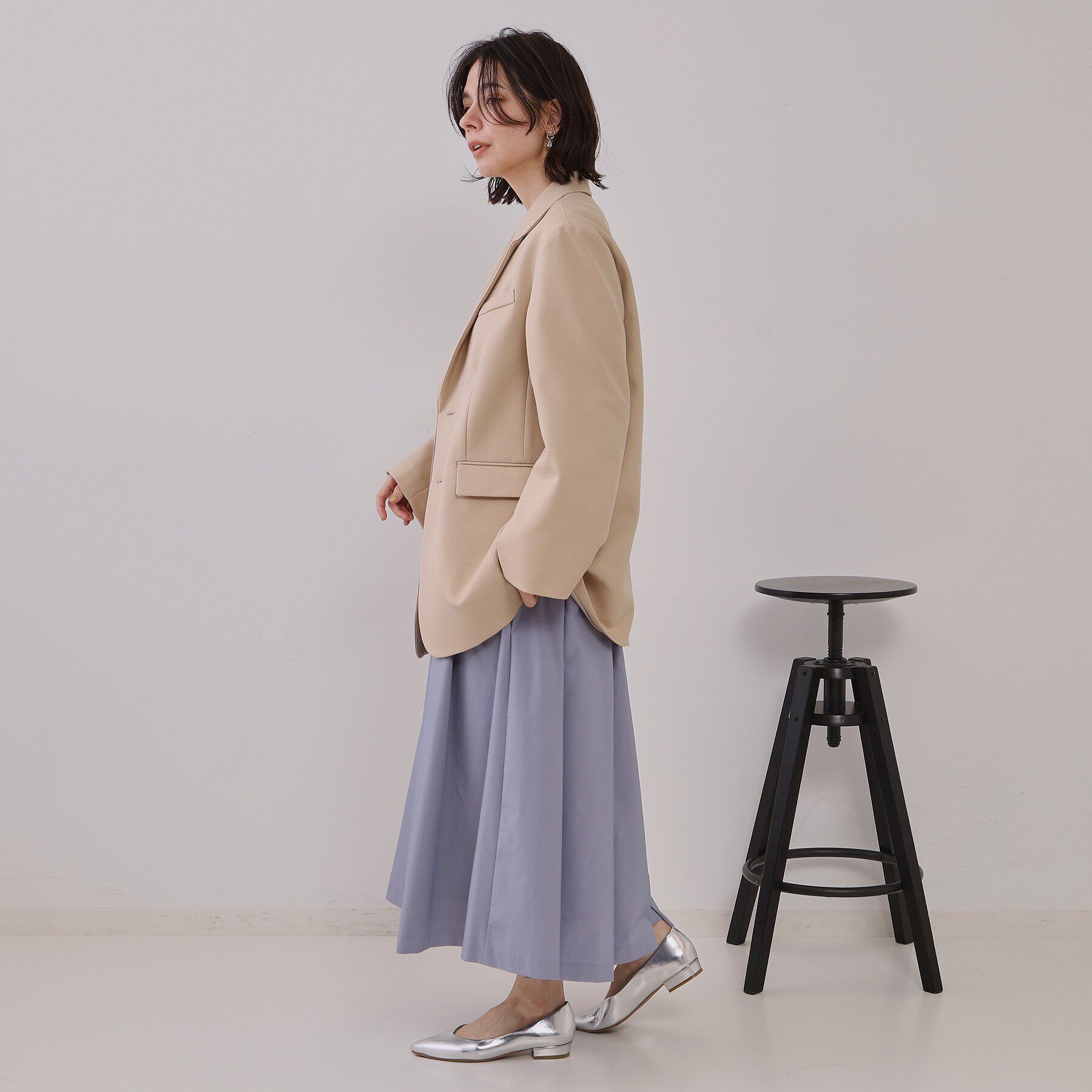 OPAQUE.CLIP「オーバーサイズテーラードジャケット【洗える】」|テーラードジャケット|