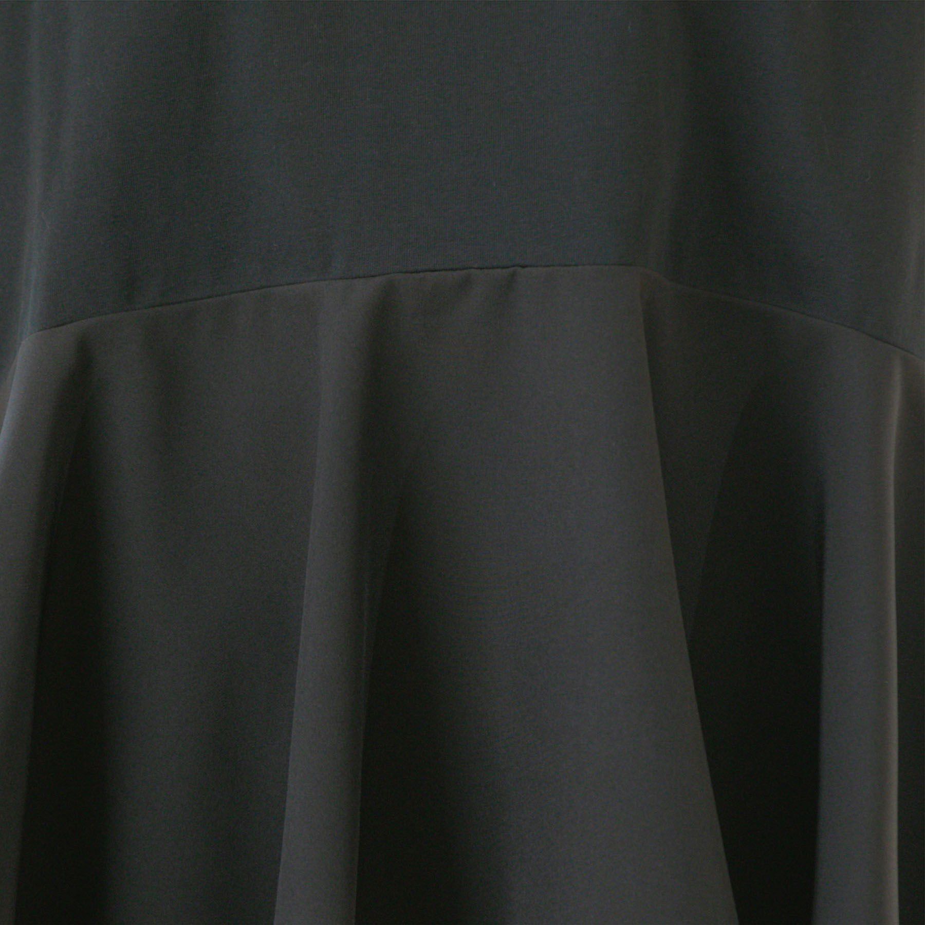 OPAQUE.CLIP「ペプラム切替ドッキングトップス【洗濯機洗い可】」|Tシャツ・カットソー|