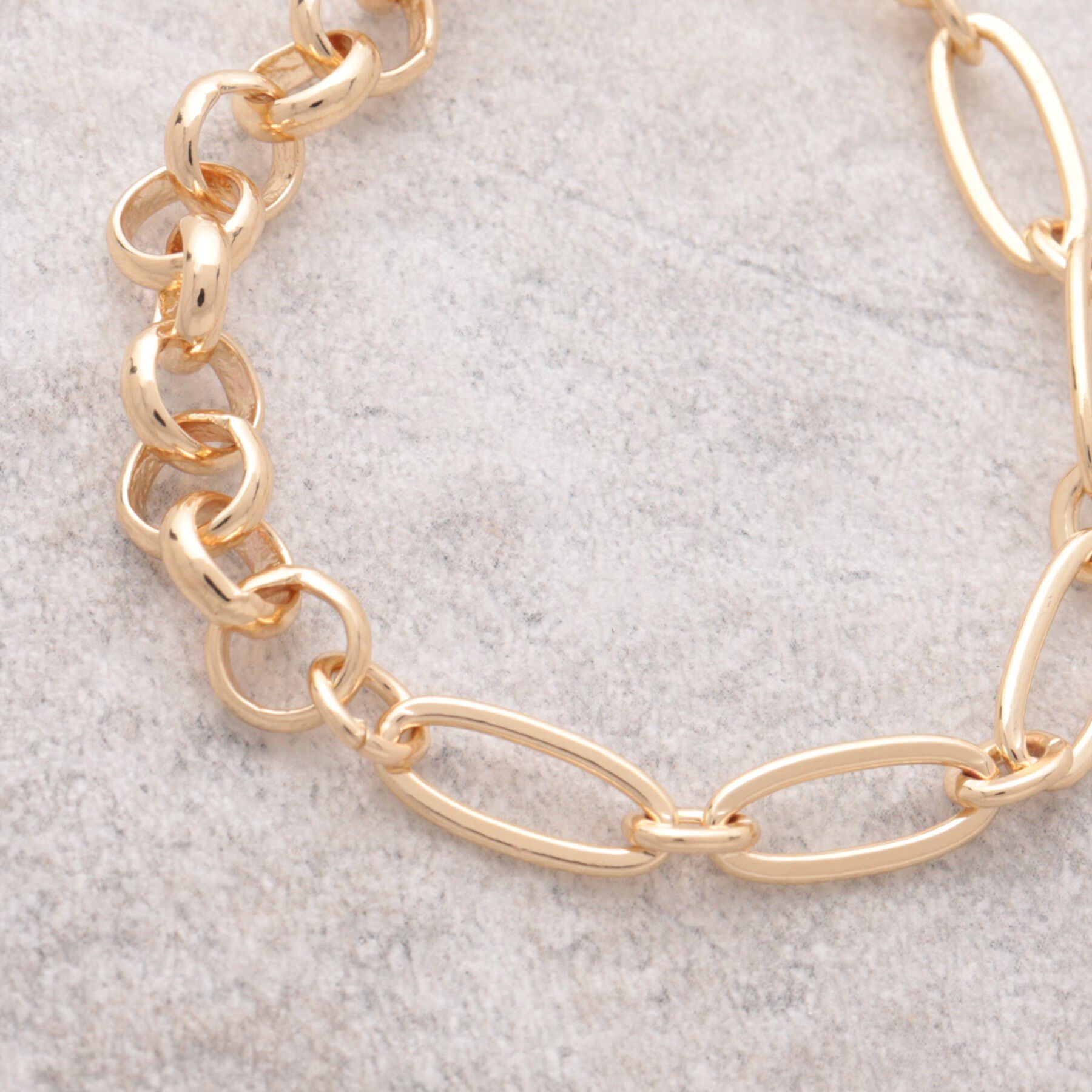 OPAQUE.CLIP「2種チェーンブレスレット」|ブレスレット・バングル|