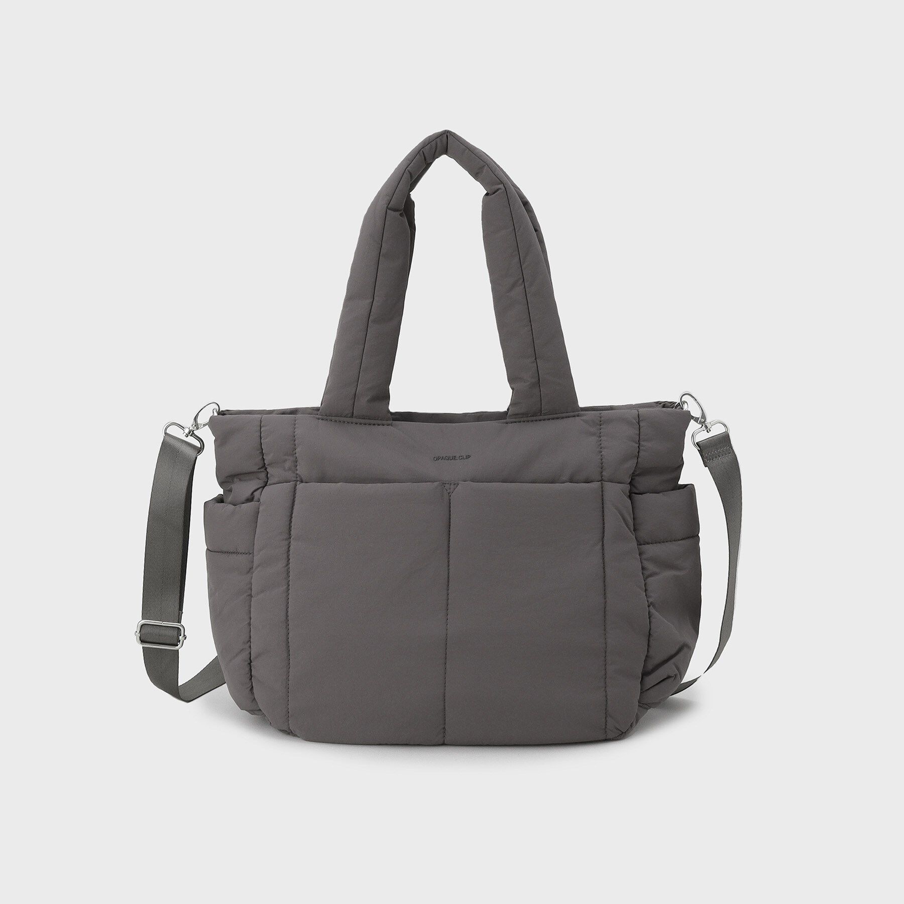 OPAQUE.CLIP「【2WAY/軽量】パフィートラベルビッグトートバッグ」|トートバッグ|
