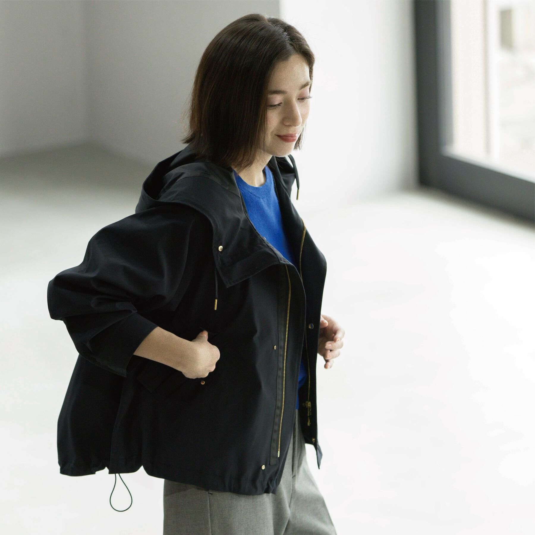 OPAQUE.CLIP「《ツインセット》マウンテンパーカー&times;キルティングベストライナー【撥水/洗濯機OK】」|ブルゾン・スタジャン|