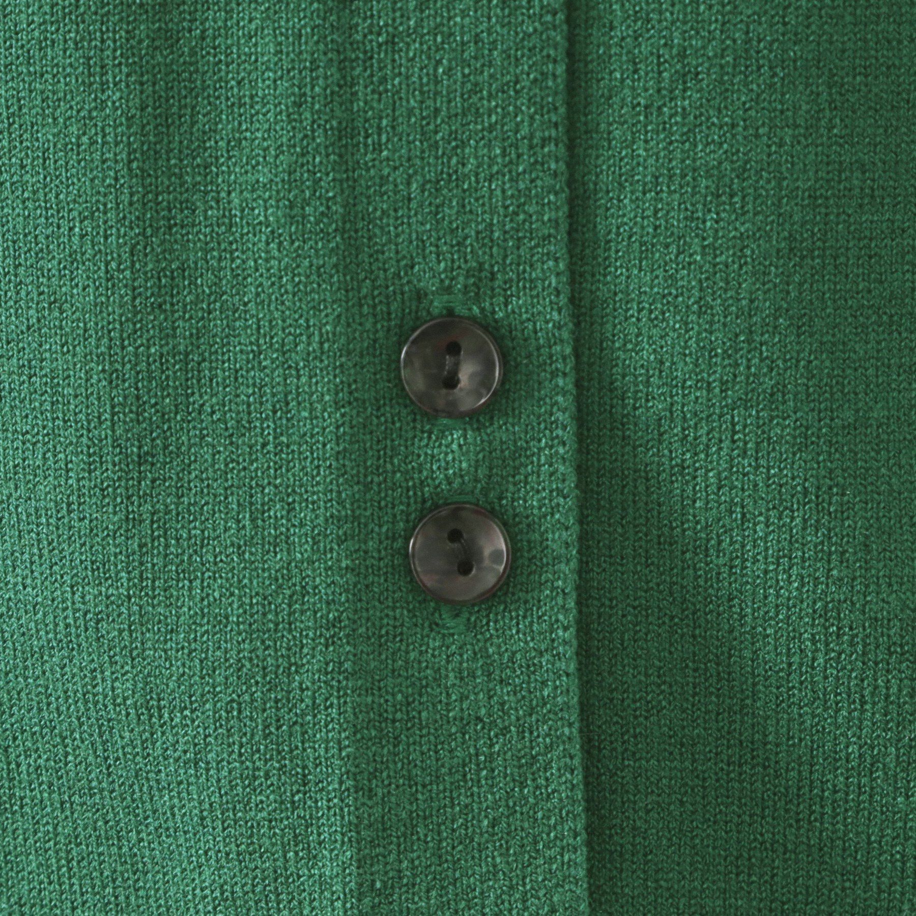 OPAQUE.CLIP「袖口ドッキング ポロ衿デザインニット【洗濯機OK】」|ニット・セーター|