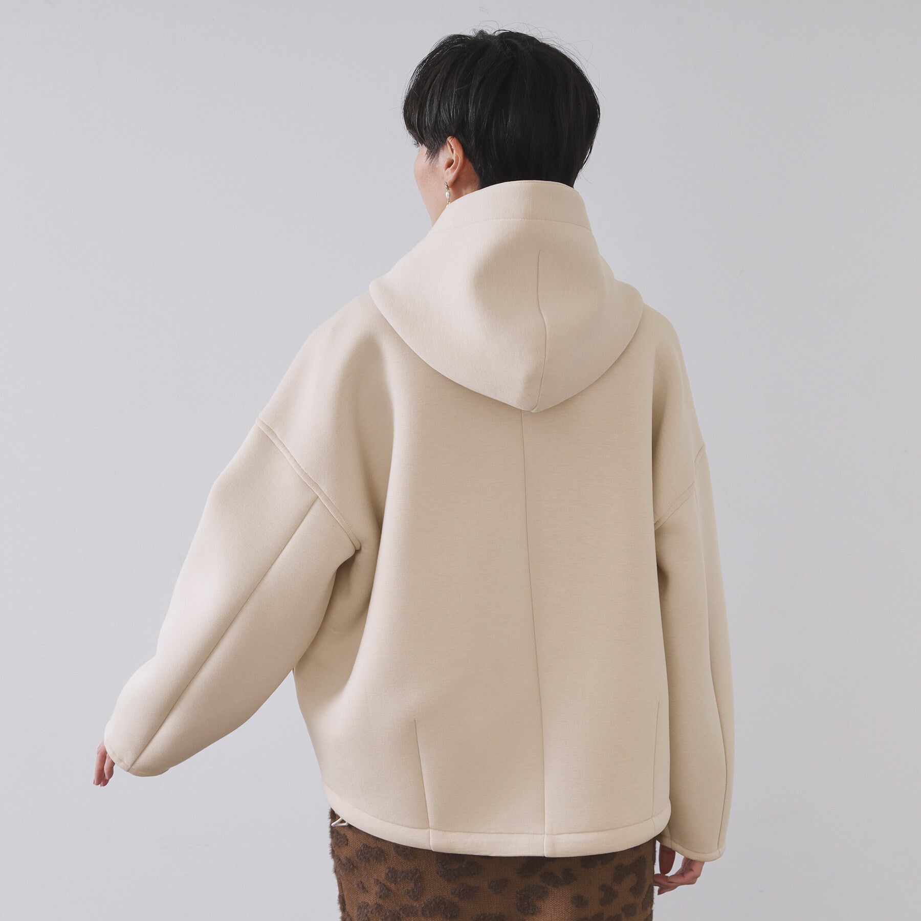 OPAQUE.CLIP「フーディブルゾン【洗濯機OK】」|ブルゾン・スタジャン|