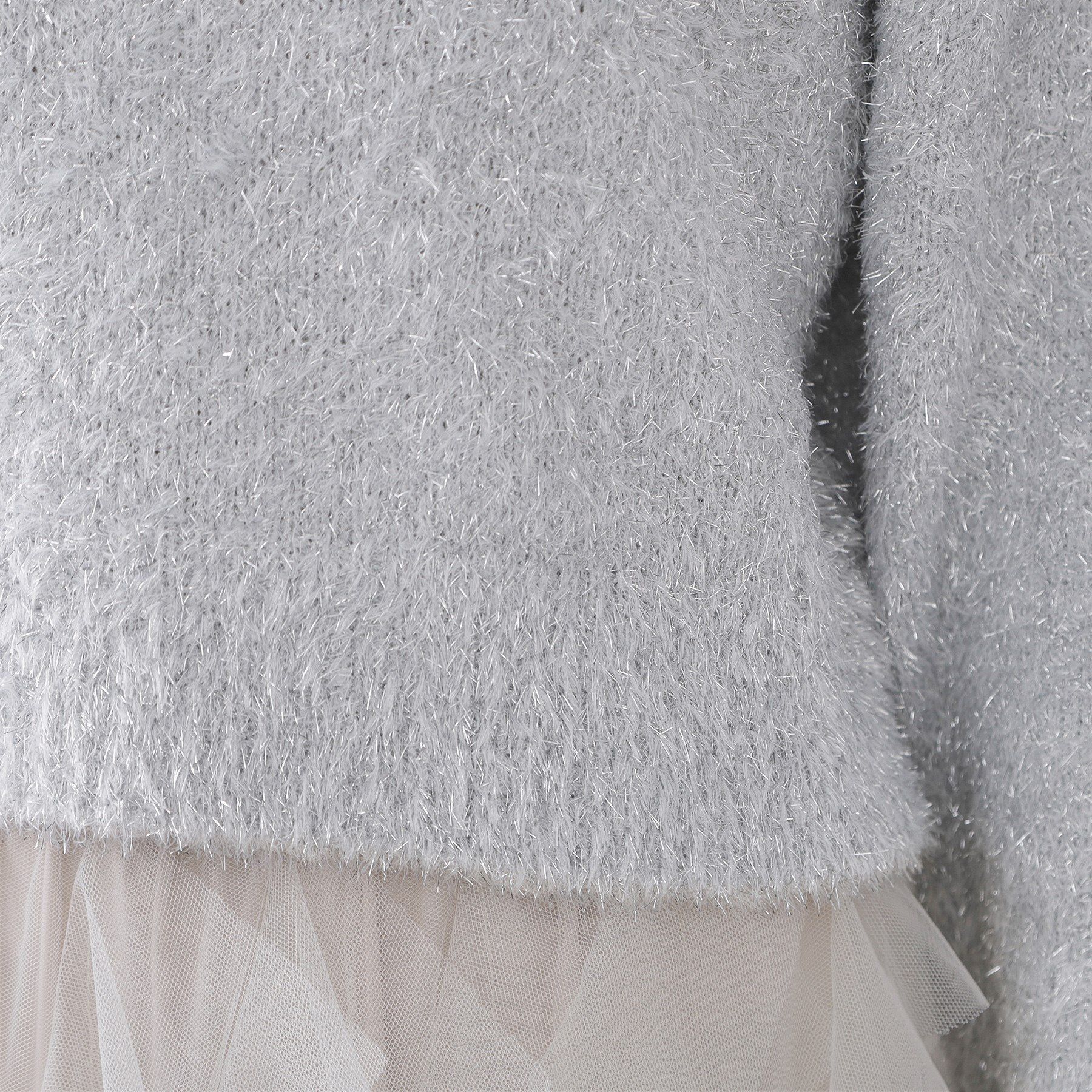 OPAQUE.CLIP「きらきらフェザーニット【洗濯機OK】」|ニット・セーター|