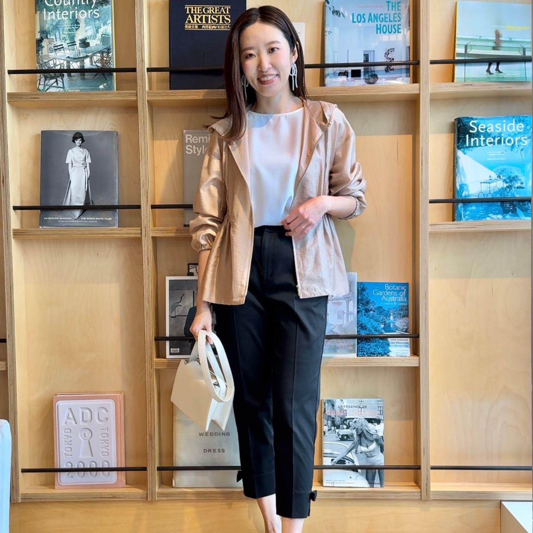 Couture broach「【オシャレな透け感・ペプラム】愛されシアーマンパ」|ブルゾン・スタジャン|