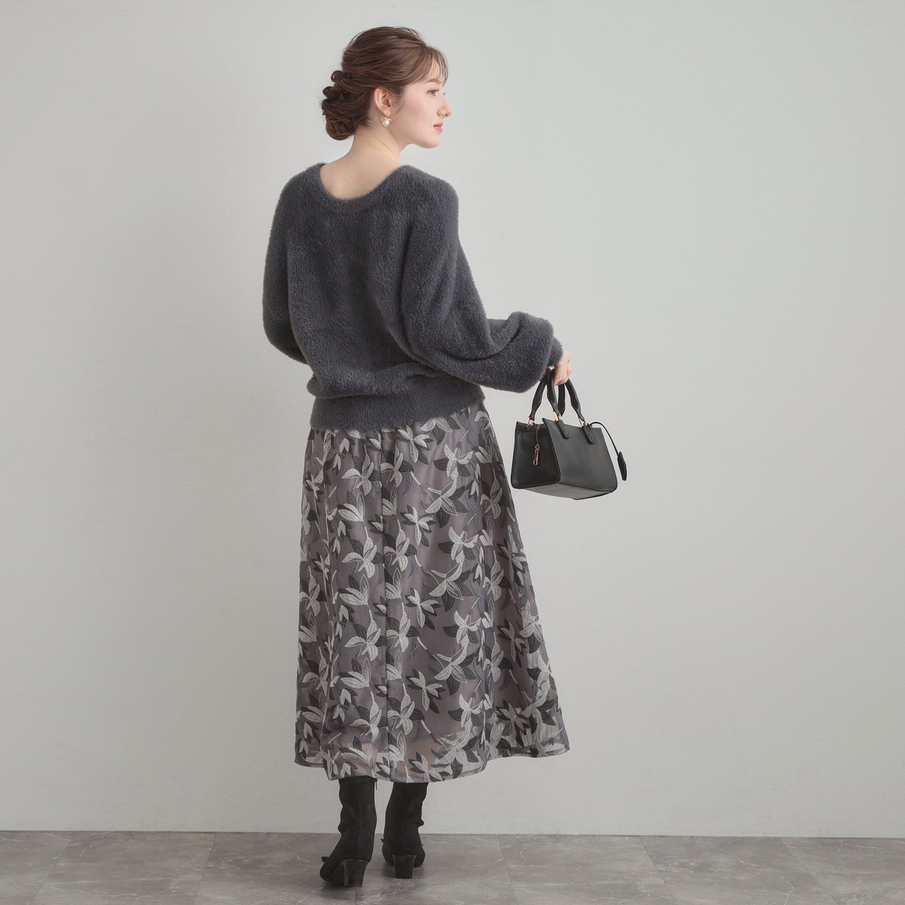 Couture broach「【ふわふわ/前後2WAY】フェザーカーディトップス」|カーディガン|