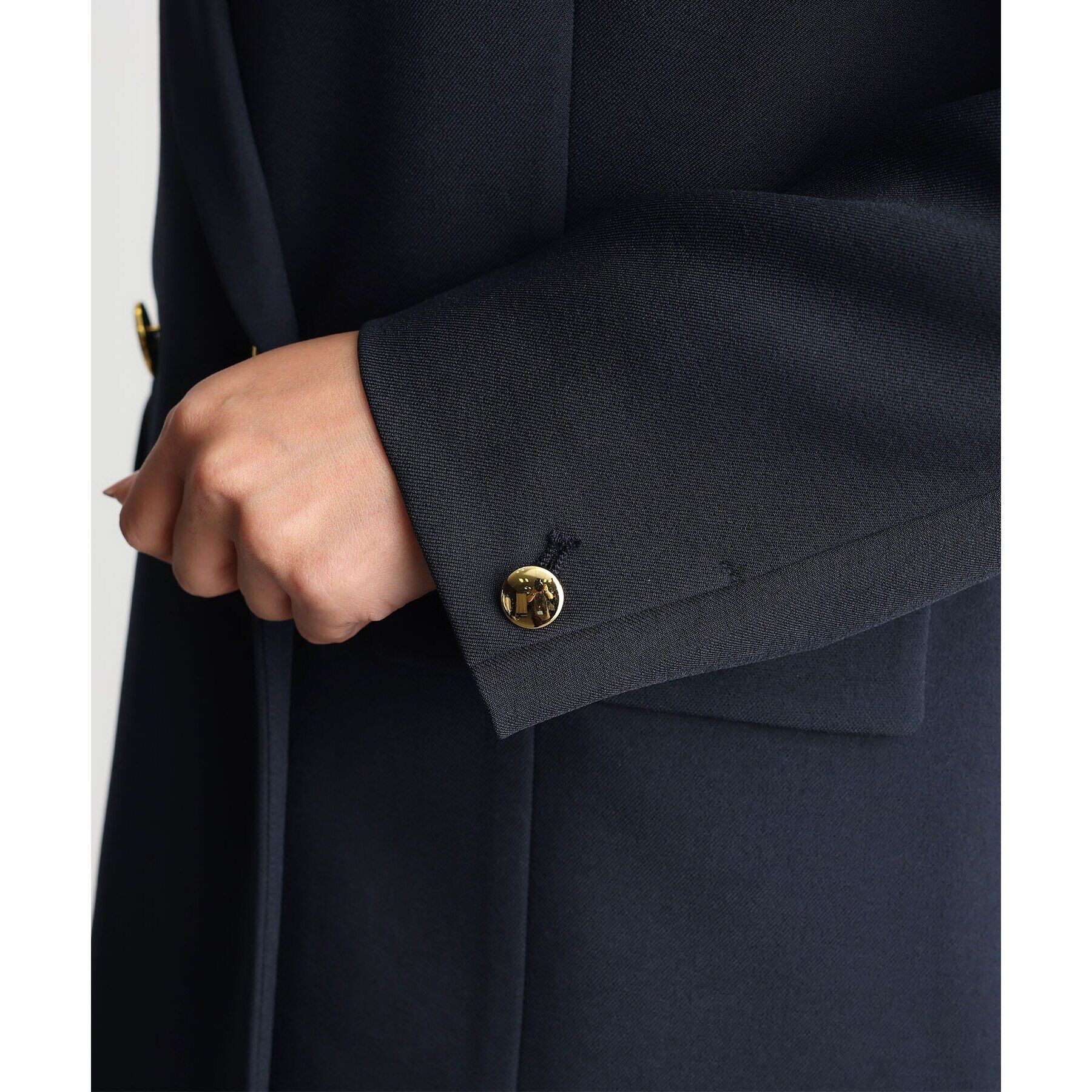 THE SHOP TK「【ONOFF活躍／セレモニー／通勤】CAVIAN Wブレストジャケット／洗える」|テーラードジャケット|