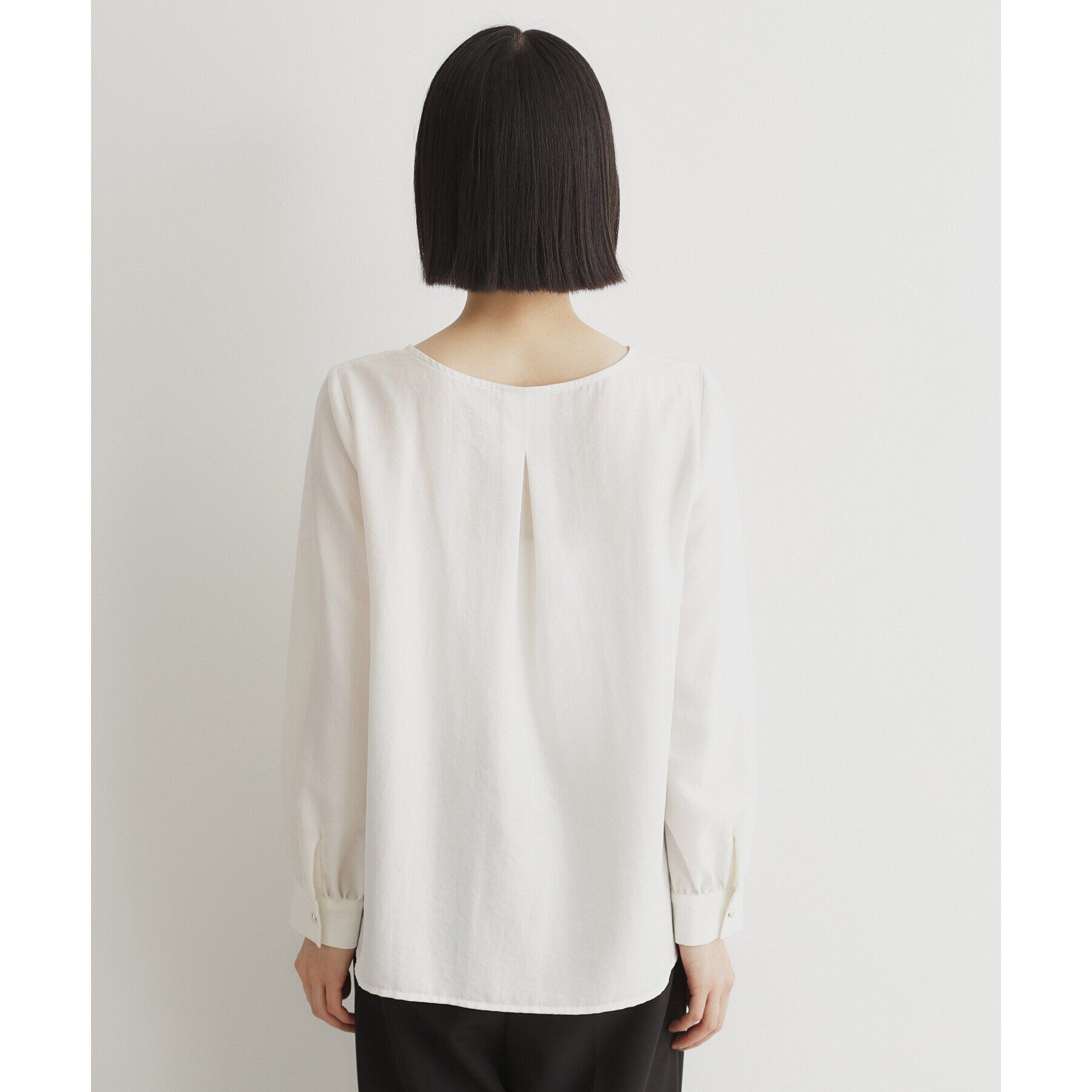 THE SHOP TK「【セレモニー/通勤】フロントタックブラウス」|シャツ・ブラウス|