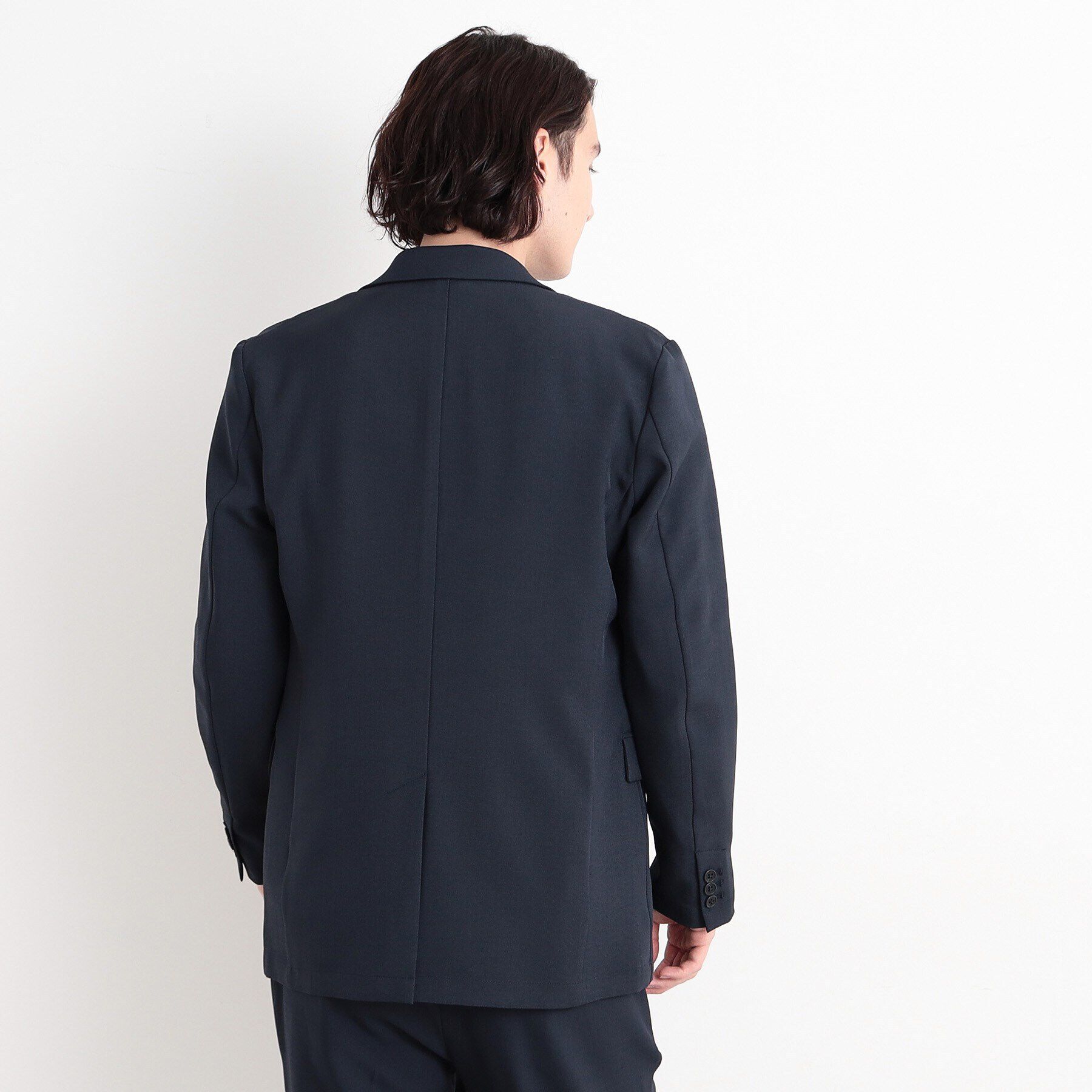 THE SHOP TK「【CAVIAN/キャビアン】リサイクルシャークスキンテーラードジャケット セットアップ可」|テーラードジャケット|