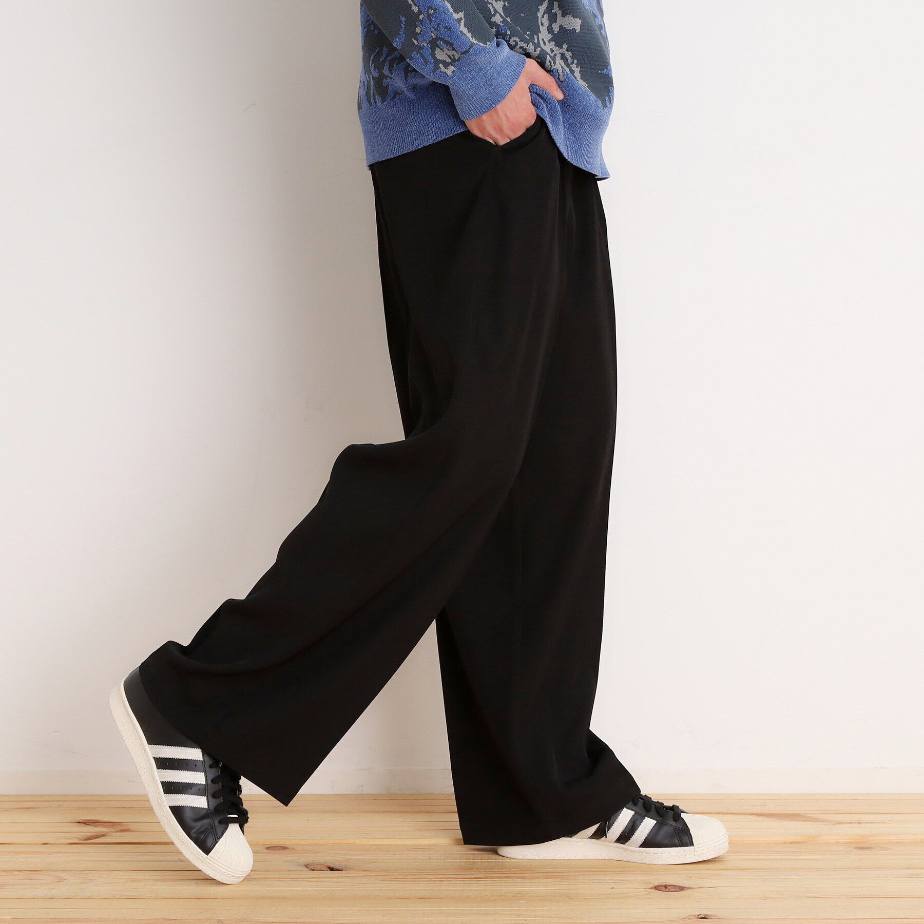 THE SHOP TK「ツイルワイドスラックス」|その他|