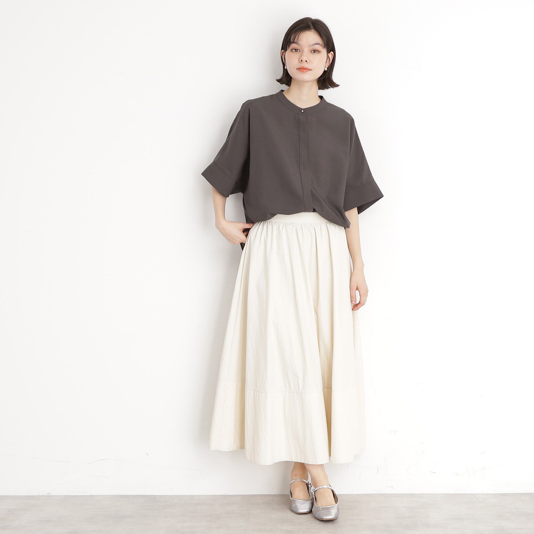 THE SHOP TK「ドルマンブラウス【7色展開/洗濯機OK/体型カバー】」|シャツ・ブラウス|