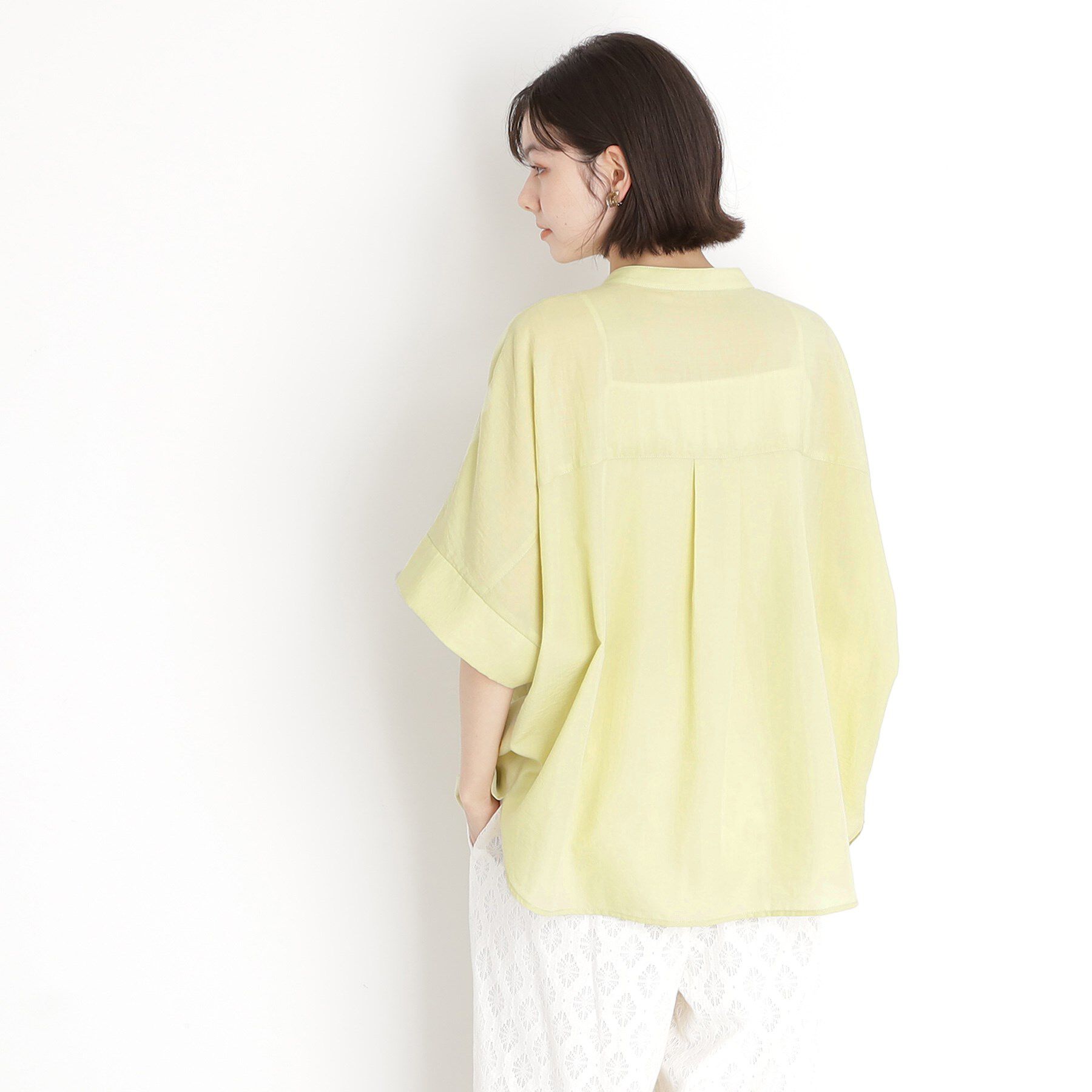 THE SHOP TK「ドルマンブラウス【7色展開/洗濯機OK/体型カバー】」|シャツ・ブラウス|