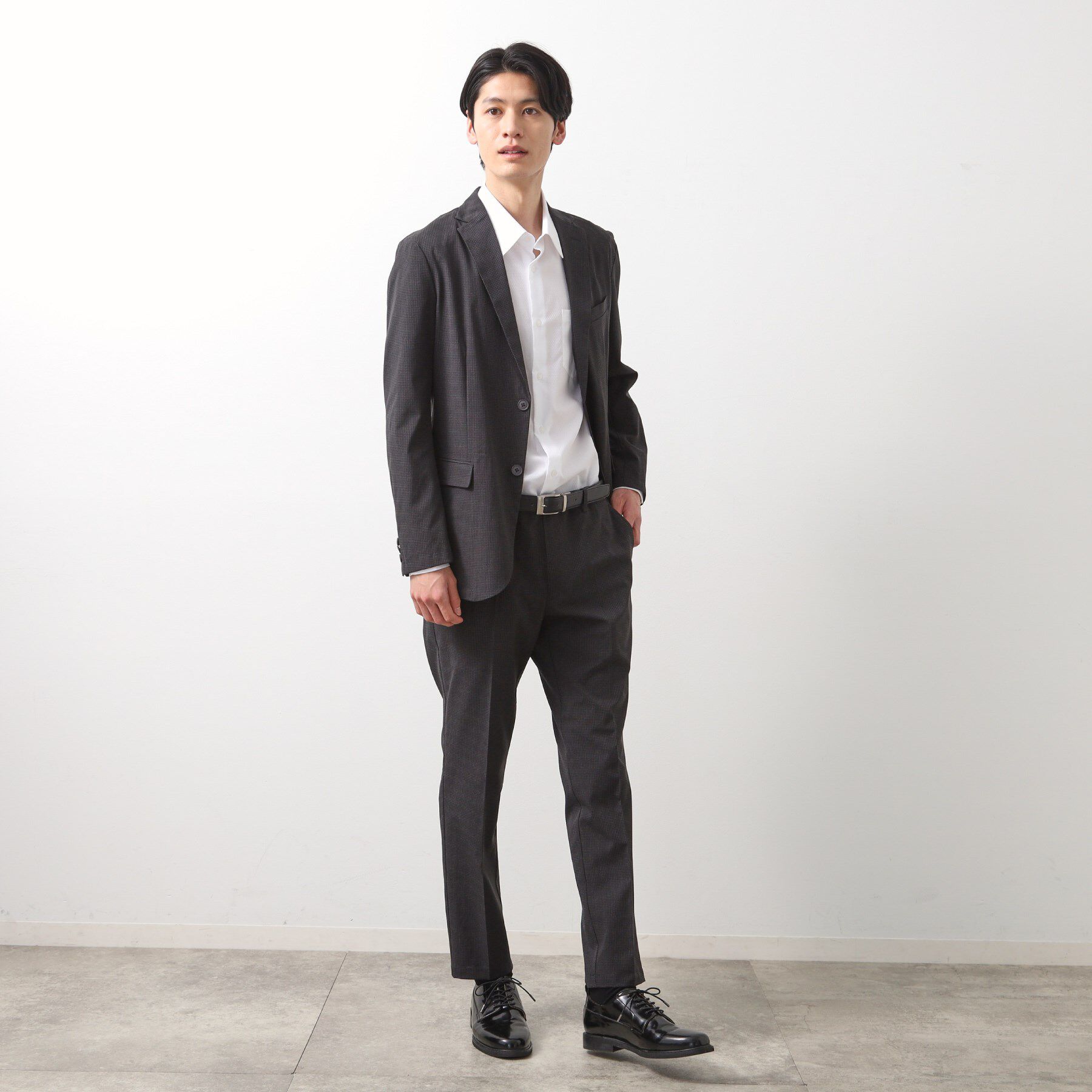 THE SHOP TK「ライトドッツジャケット【セットアップ可/洗濯機OK】」|テーラードジャケット|