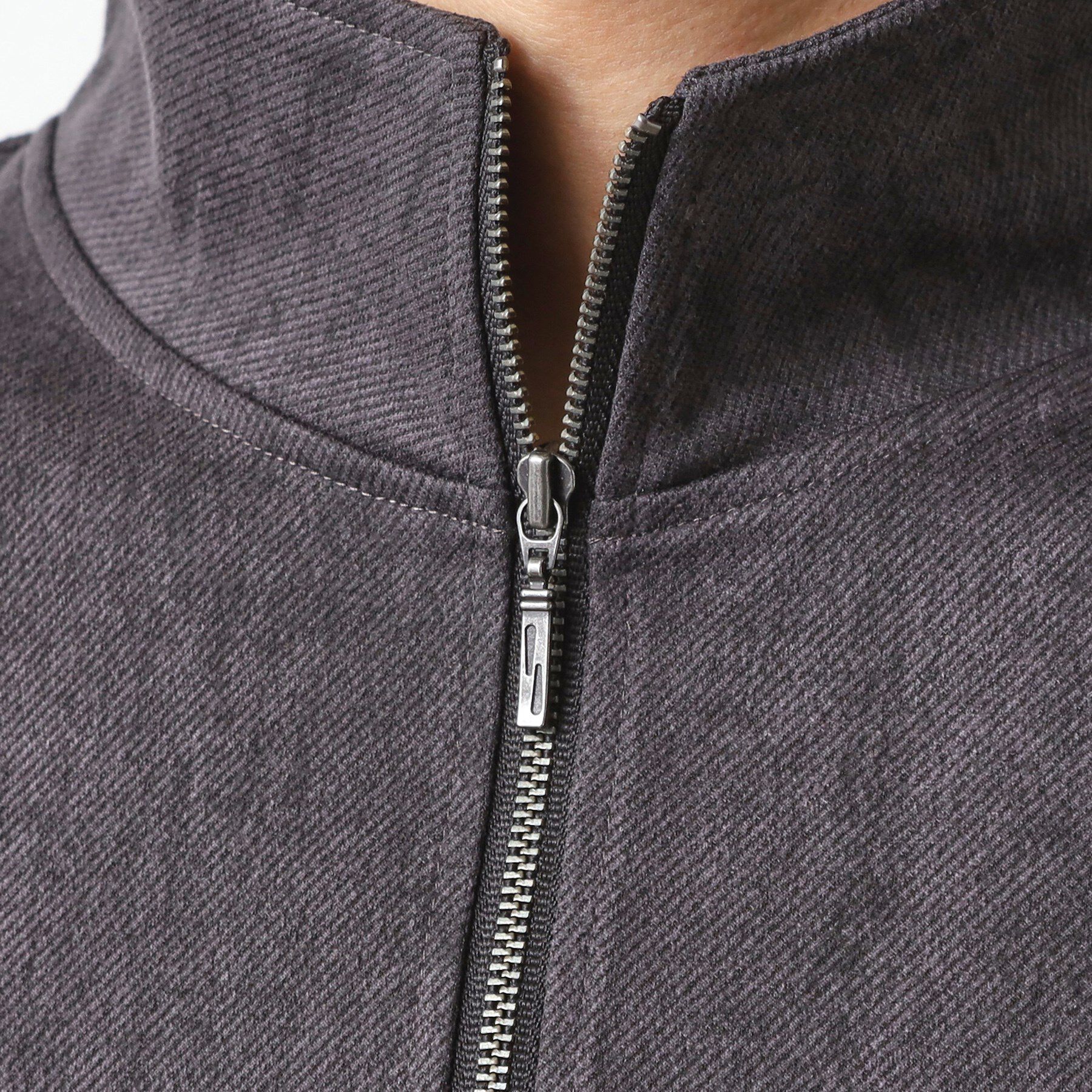 THE SHOP TK「スウェードプリントハーフジッププルオーバー　【オーバーサイズ/洗濯機OK】」|Tシャツ・カットソー|