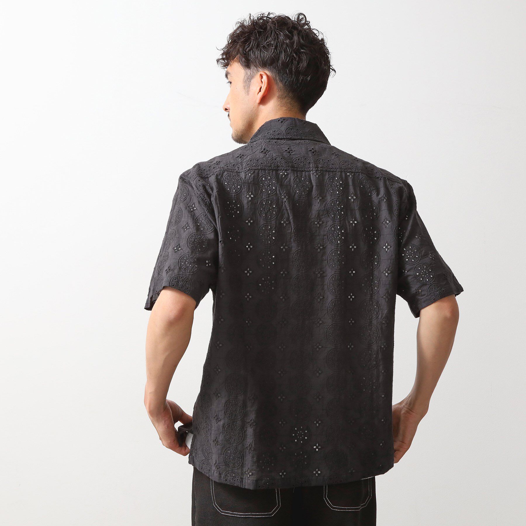 THE SHOP TK「インド刺繍半袖シャツ　【親子リンク/洗濯機OK】」|シャツ・ブラウス|