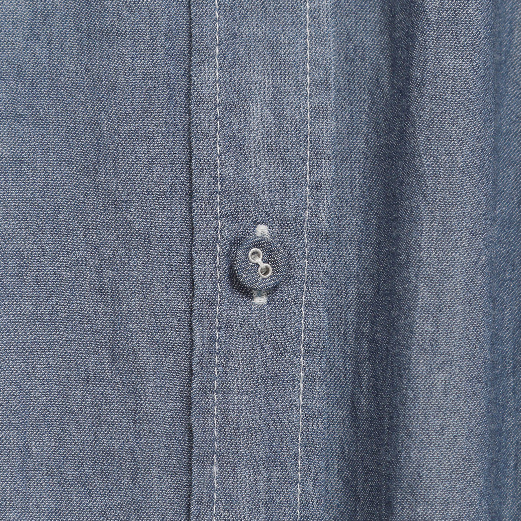 THE SHOP TK「シアーデニムシャツ」|シャツ・ブラウス|