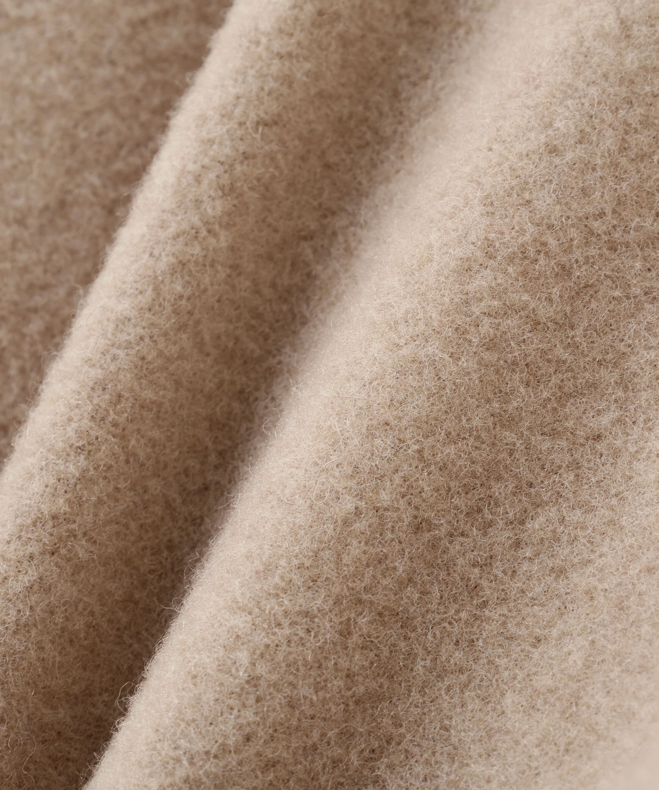  「フォルムノーカラーロングコート」|その他|