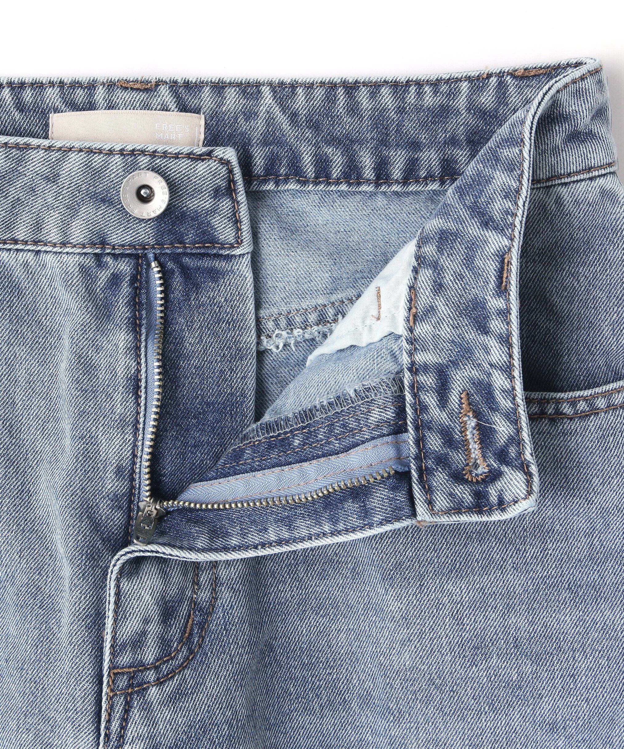  「[低身長サイズ/Sシリーズ]ニーカットストレートデニムパンツ」|その他|