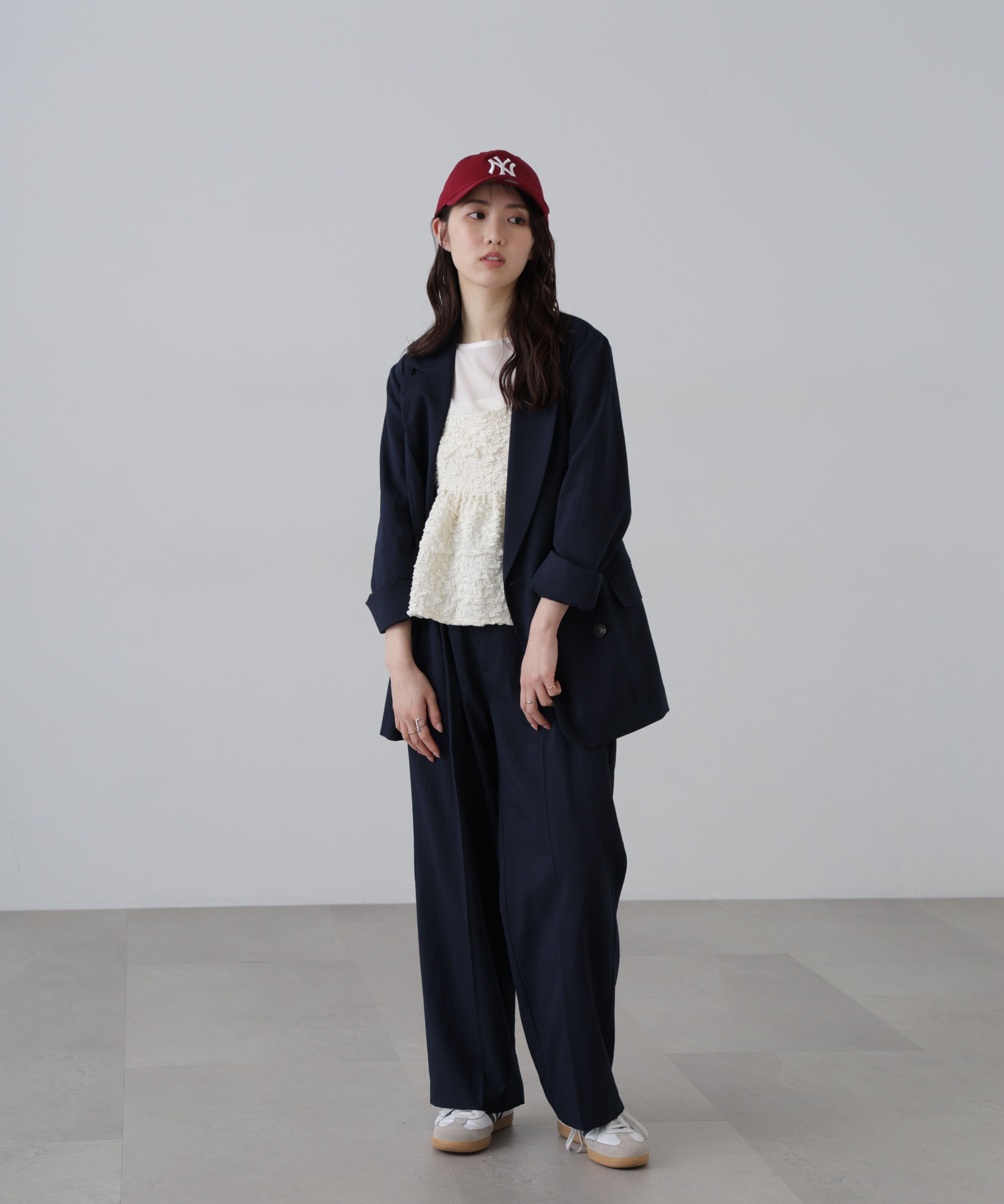  「麻調合繊ダブルブレストジャケット」|その他|