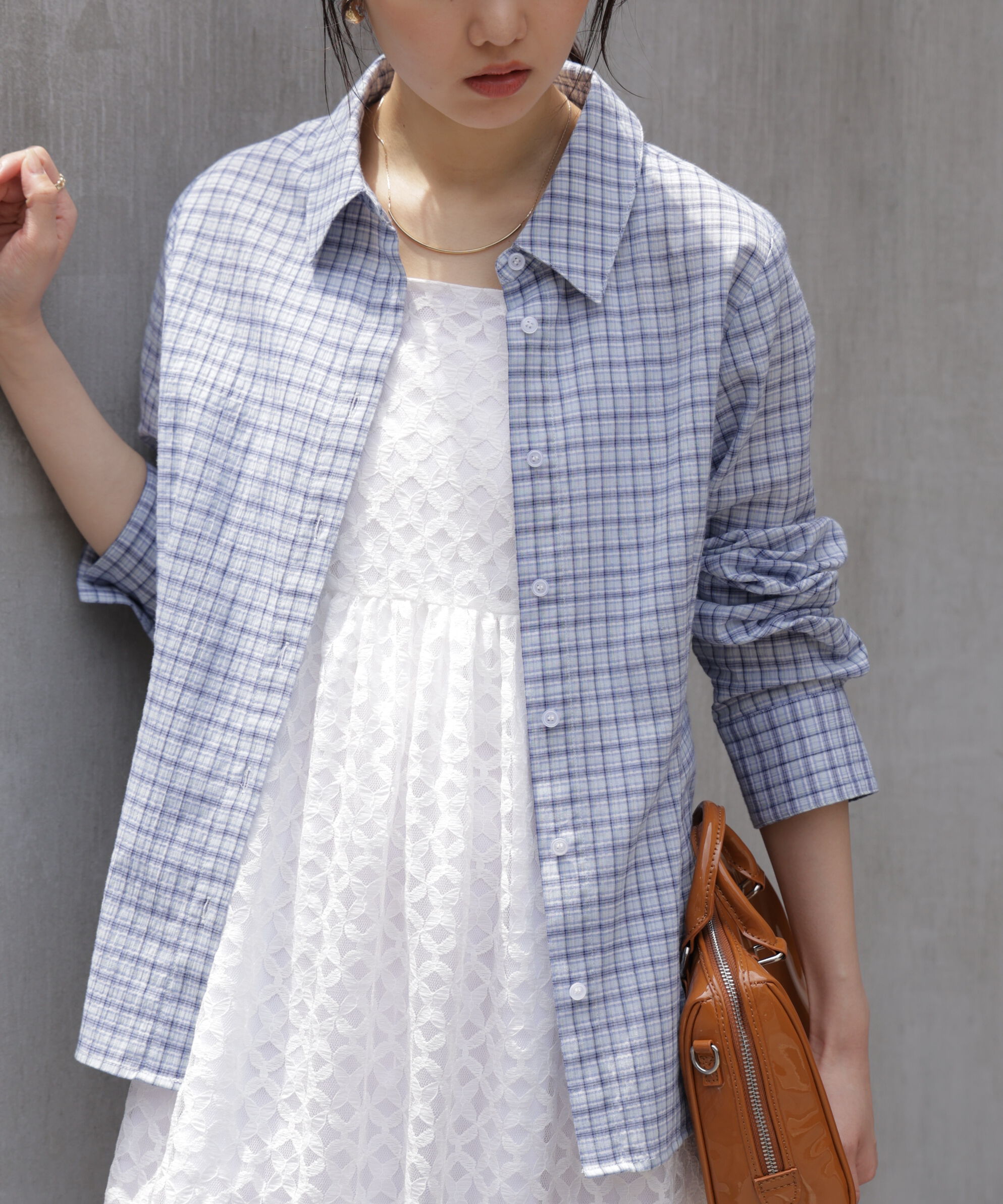  「シアースリムシャツ」|シャツ・ブラウス|