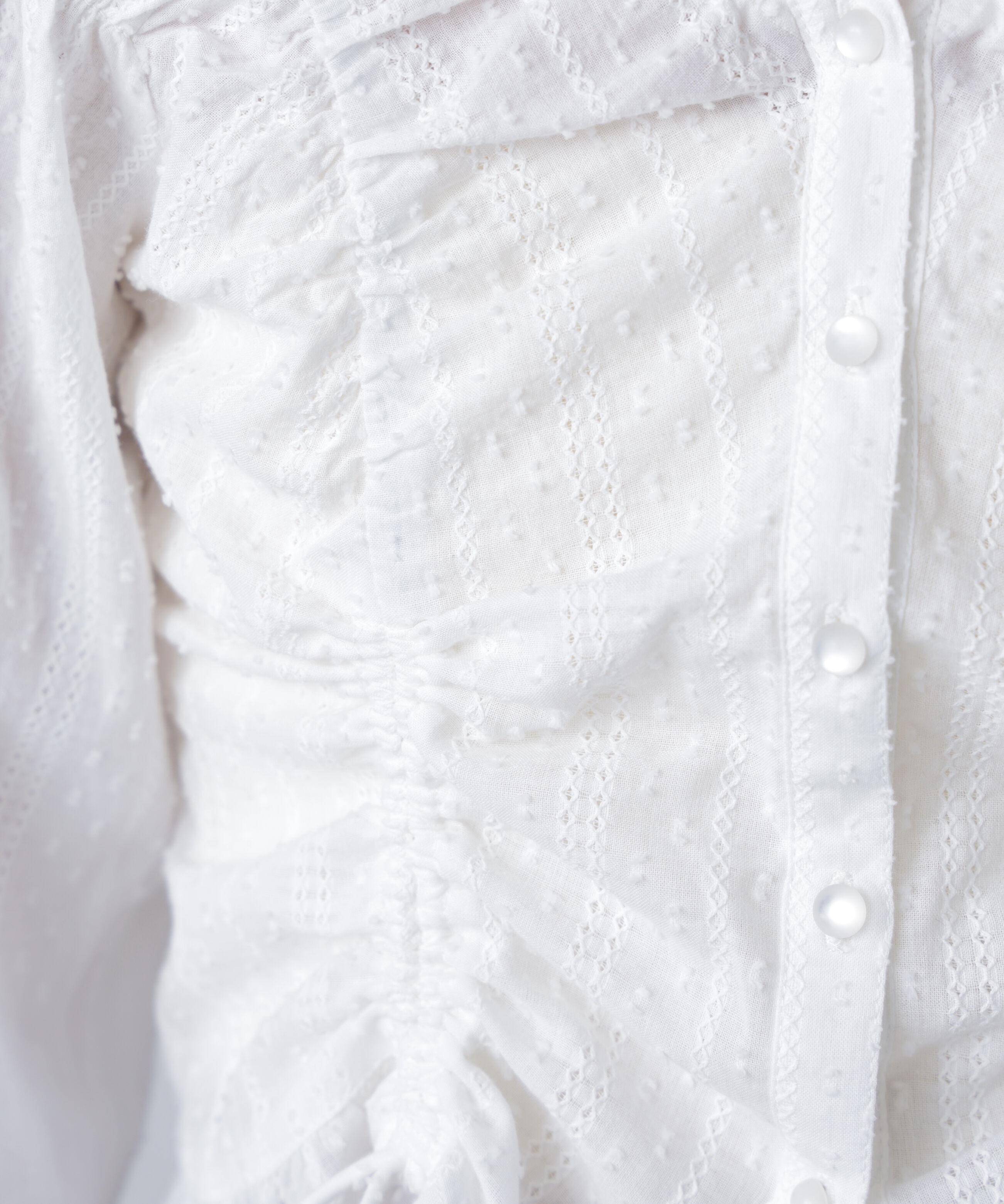  「ドロストリボン長袖ブラウス」|シャツ・ブラウス|