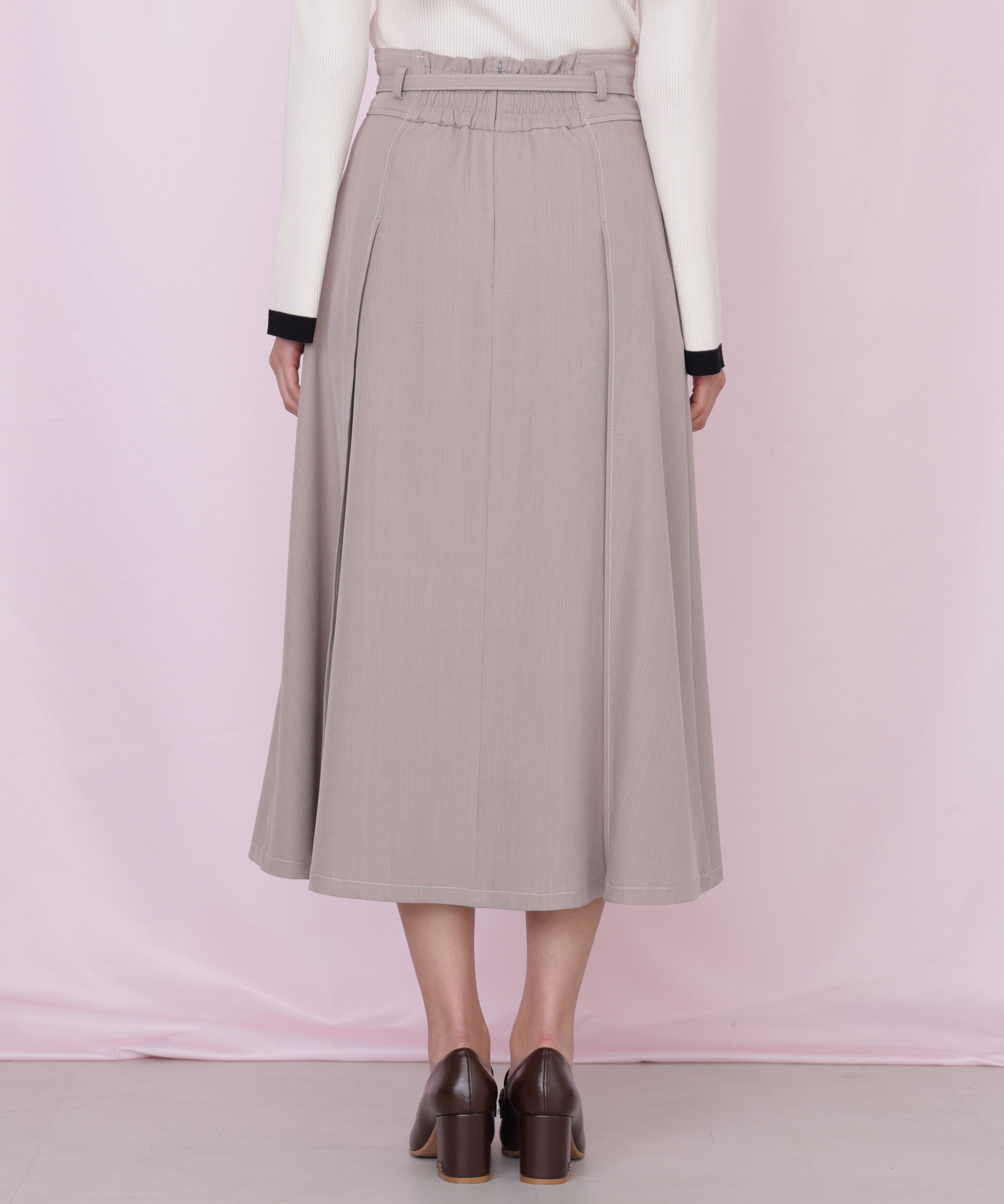  「＜セットアップ対応＞ベーシックツイルスカート」|スカート|