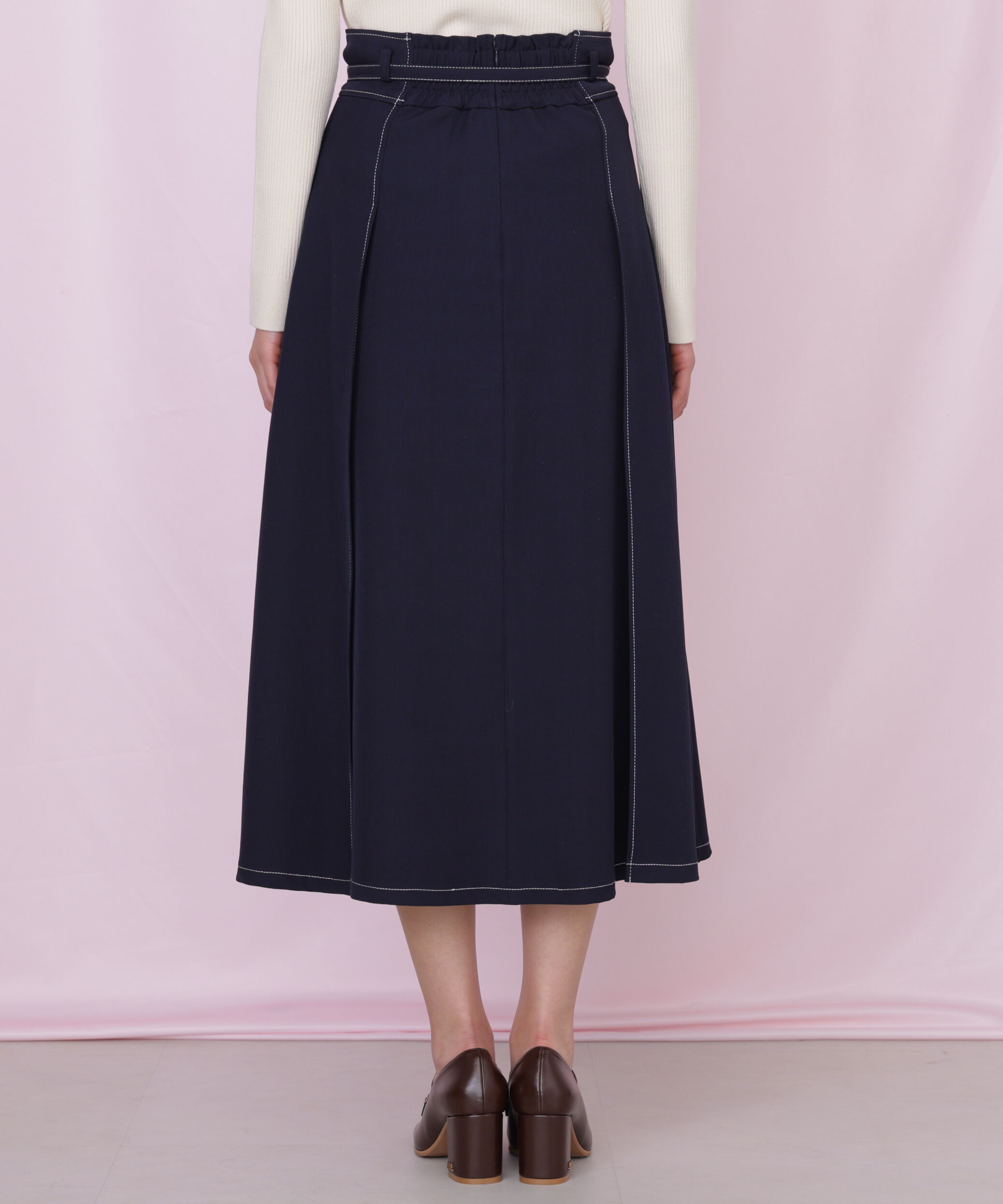  「＜セットアップ対応＞ベーシックツイルスカート」|スカート|