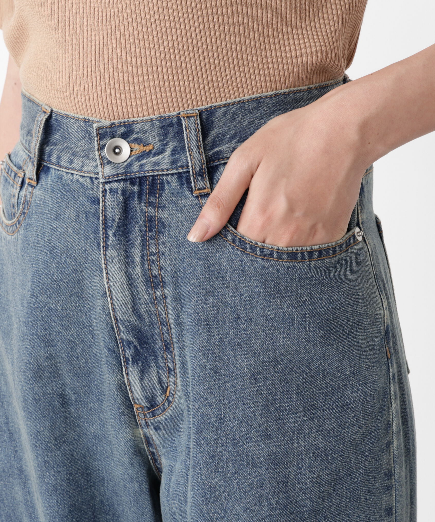 PROPORTION BODY DRESSING「バギーデニムパンツ」|その他|