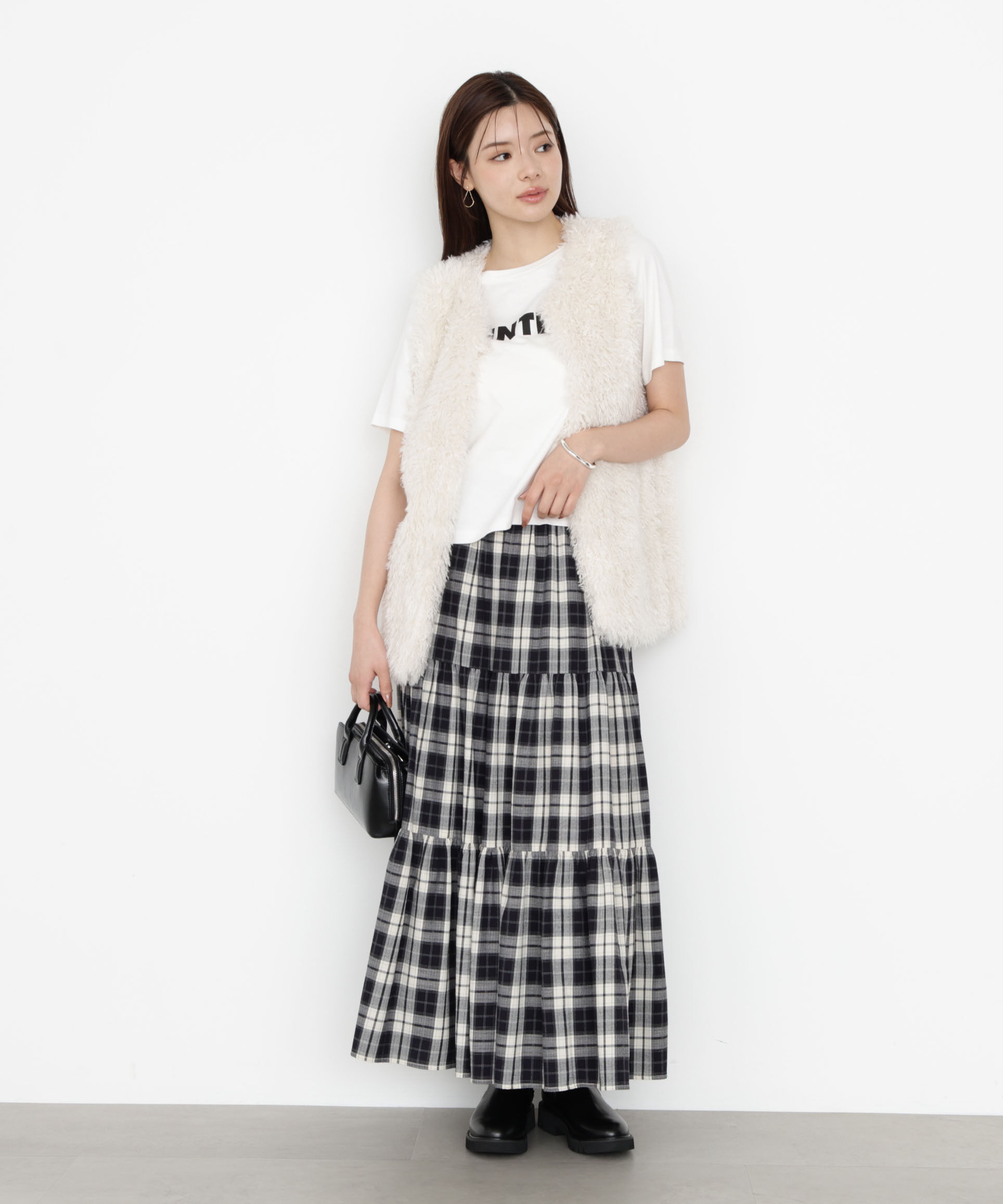 PROPORTION BODY DRESSING「フェイクファージレ 25AW」|ブルゾン・スタジャン|