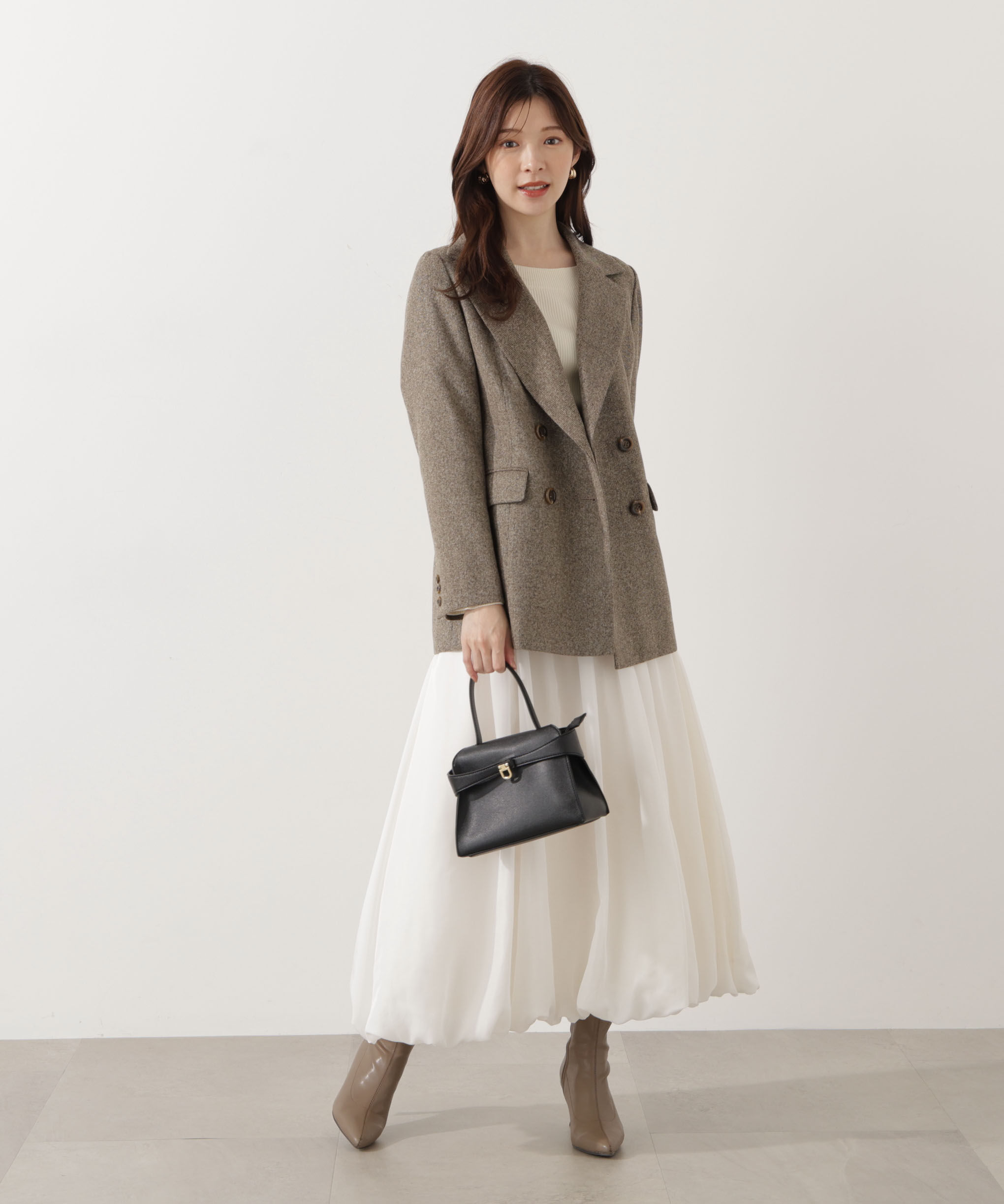 PROPORTION BODY DRESSING「＜ウォッシャブル＞バルーンスカート」|スカート|