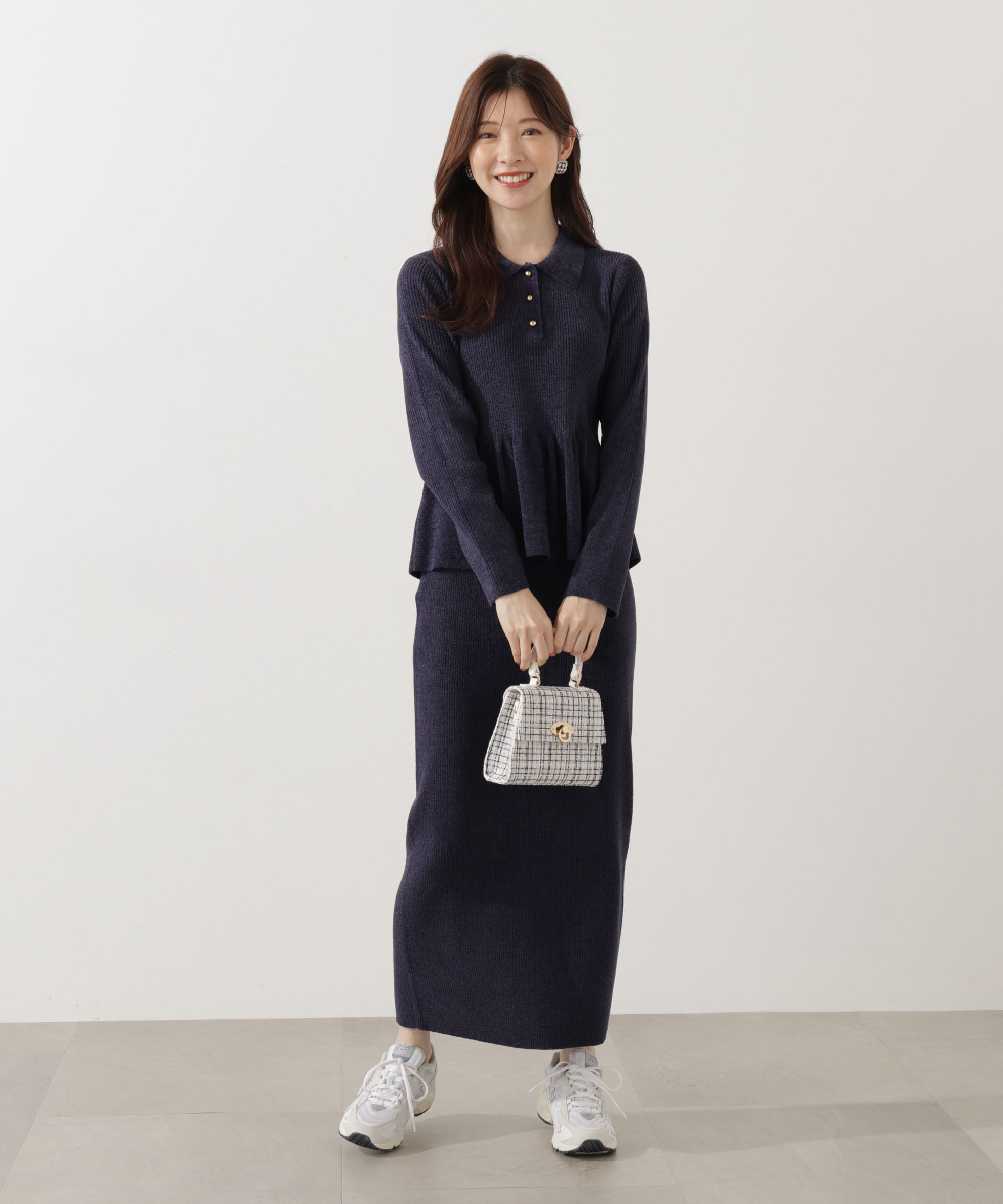 PROPORTION BODY DRESSING「ポロペプラムSETUP」|ワンピース|