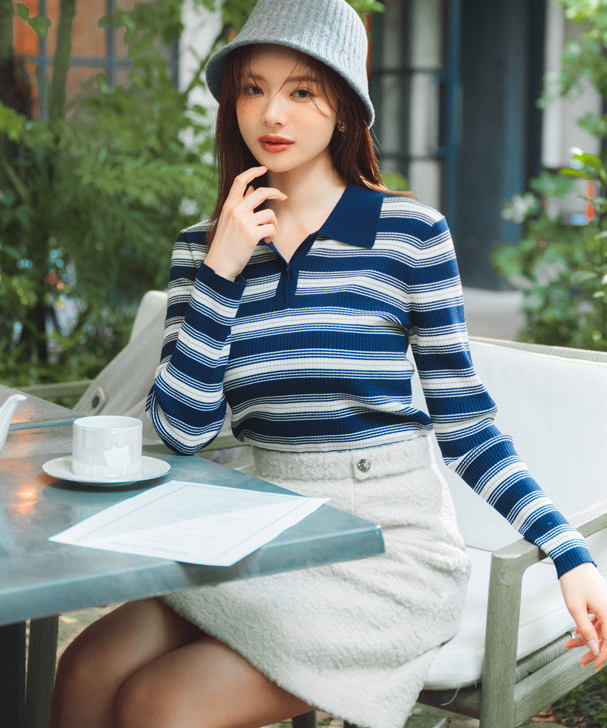 PROPORTION BODY DRESSING「シャギーミニスカート 25AW」|スカート|