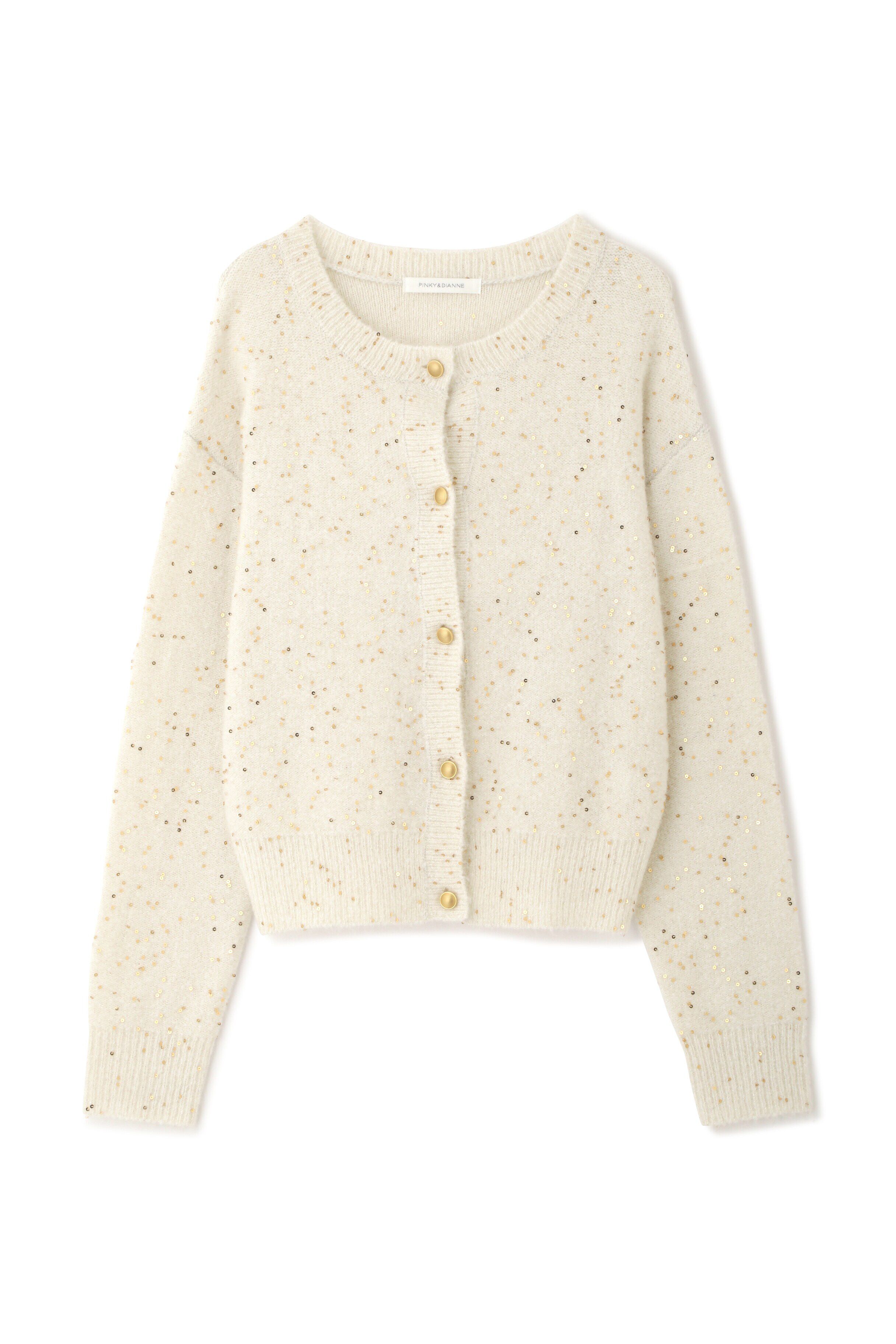  「◆スパンコールニットカーディガン」|その他|