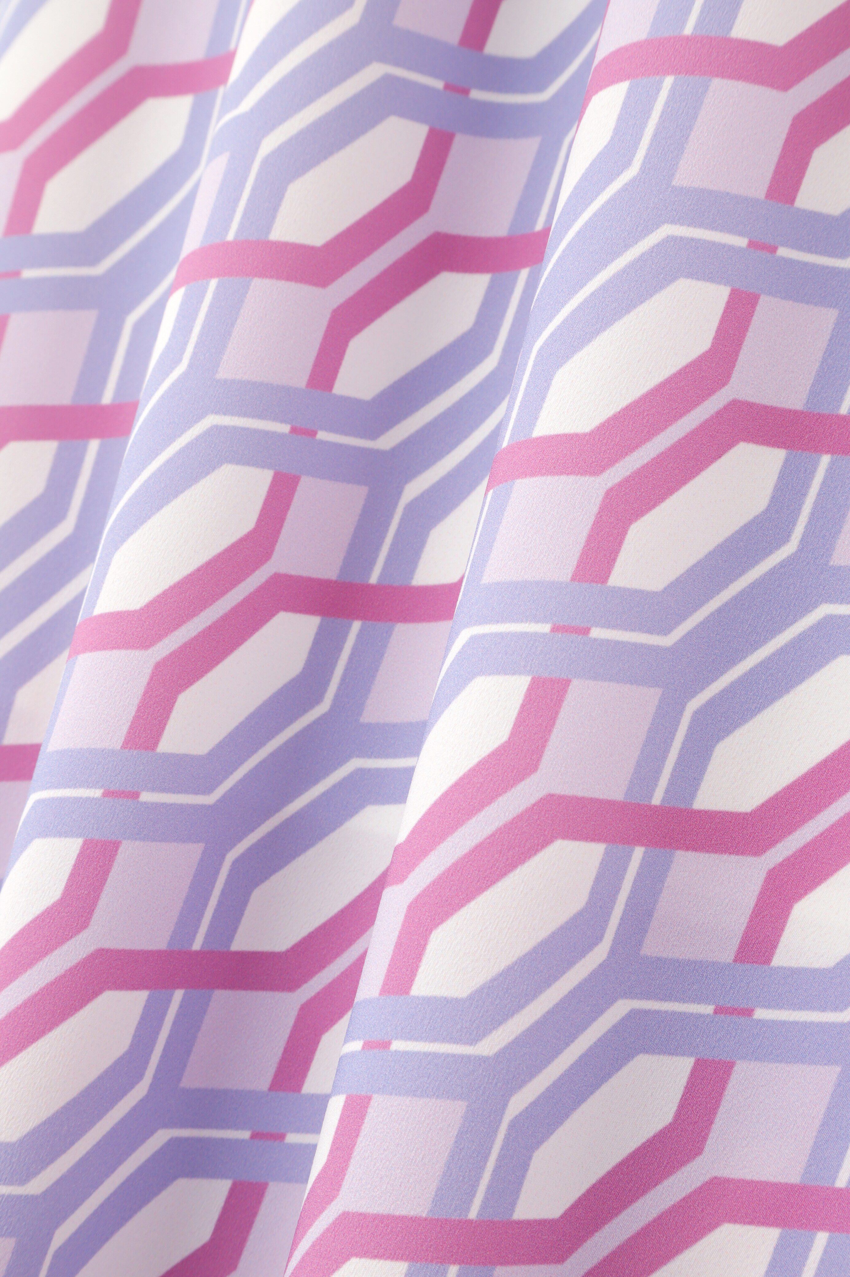  「ジオメトリックラインプリントスカート」|スカート|