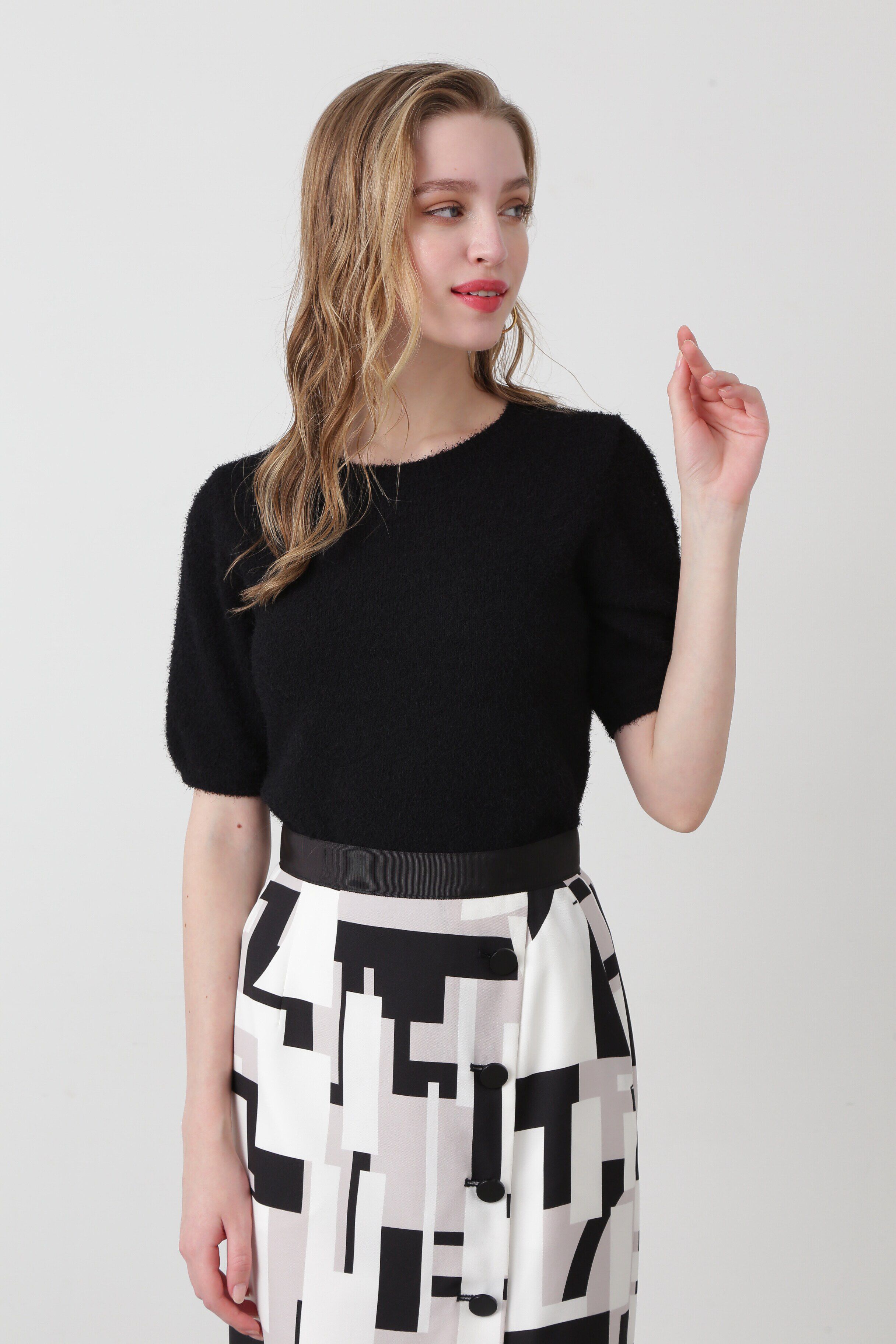  「◆フェザーヤーンニットプルオーバー」|ニット・セーター|