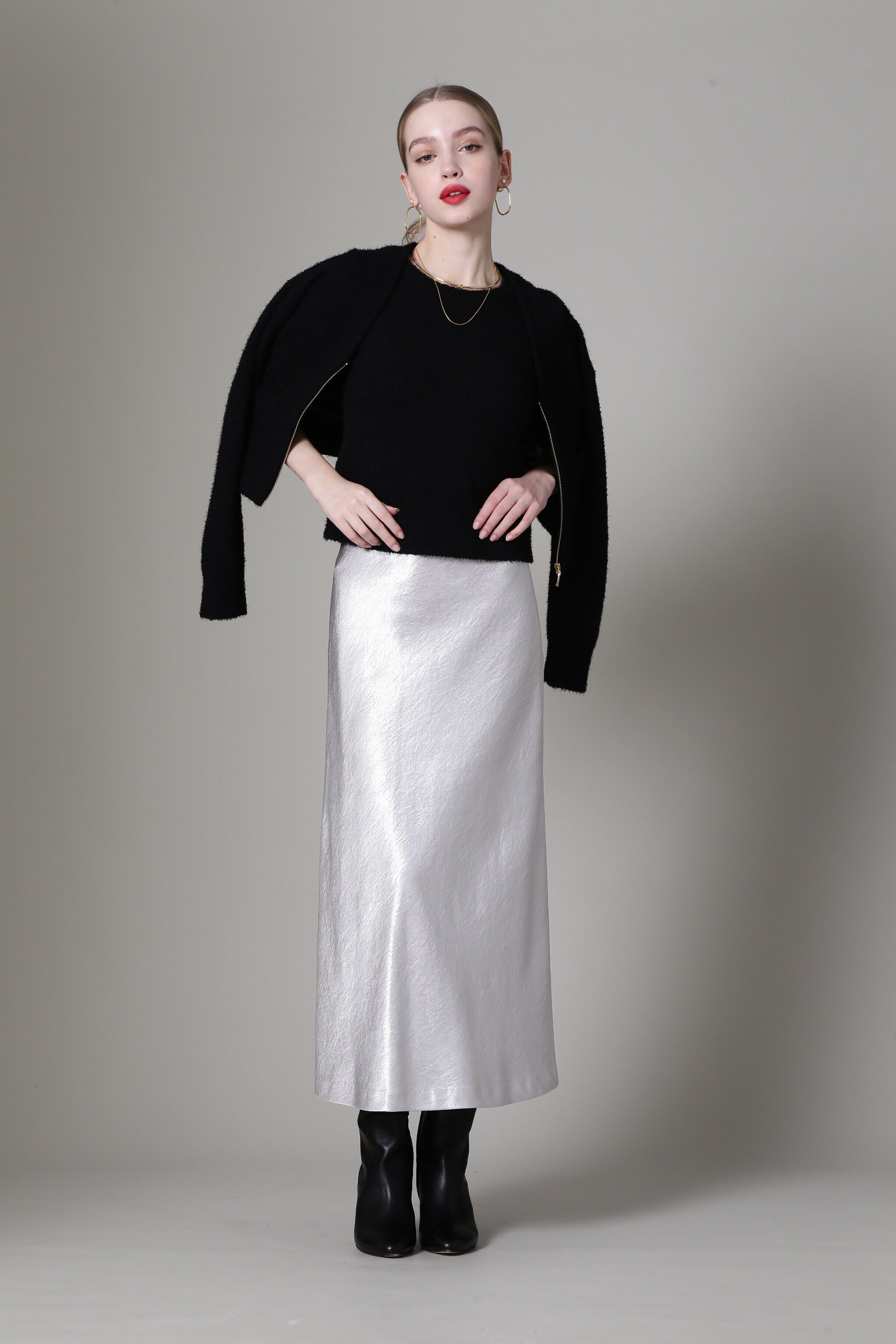  「◆フェザーヤーンニットプルオーバー」|ニット・セーター|