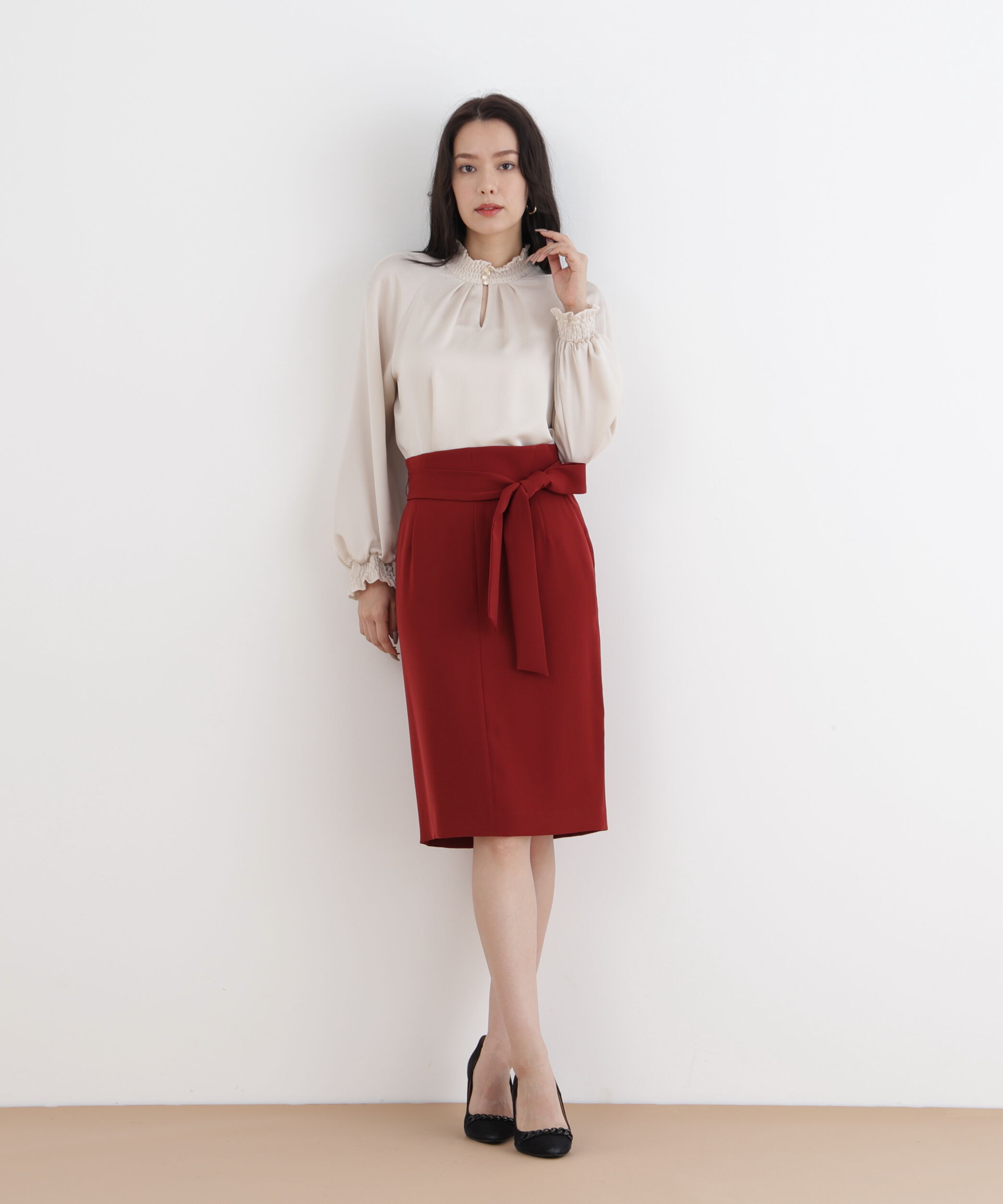  「◆２WAYベルトタイトスカート」|スカート|