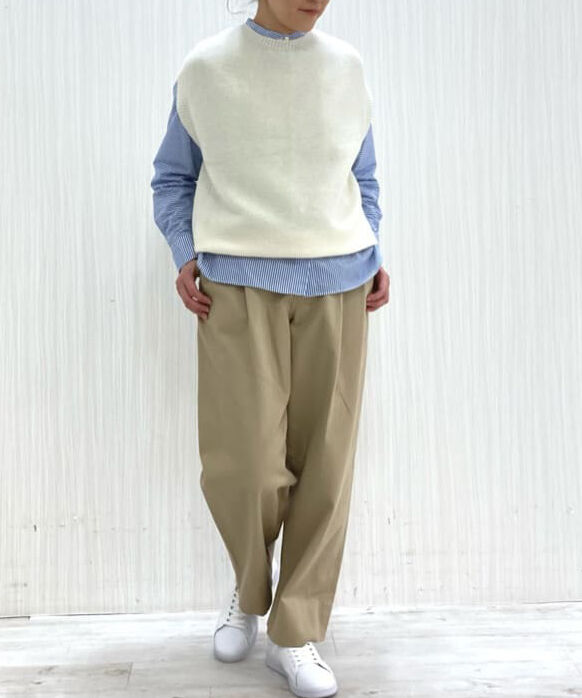  「◆ワイドテーパードチノパンツ」|その他|