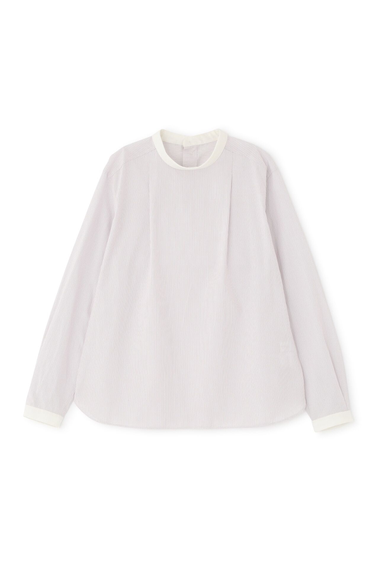  「◆シルプレシュランクストライプブラウス」|シャツ・ブラウス|