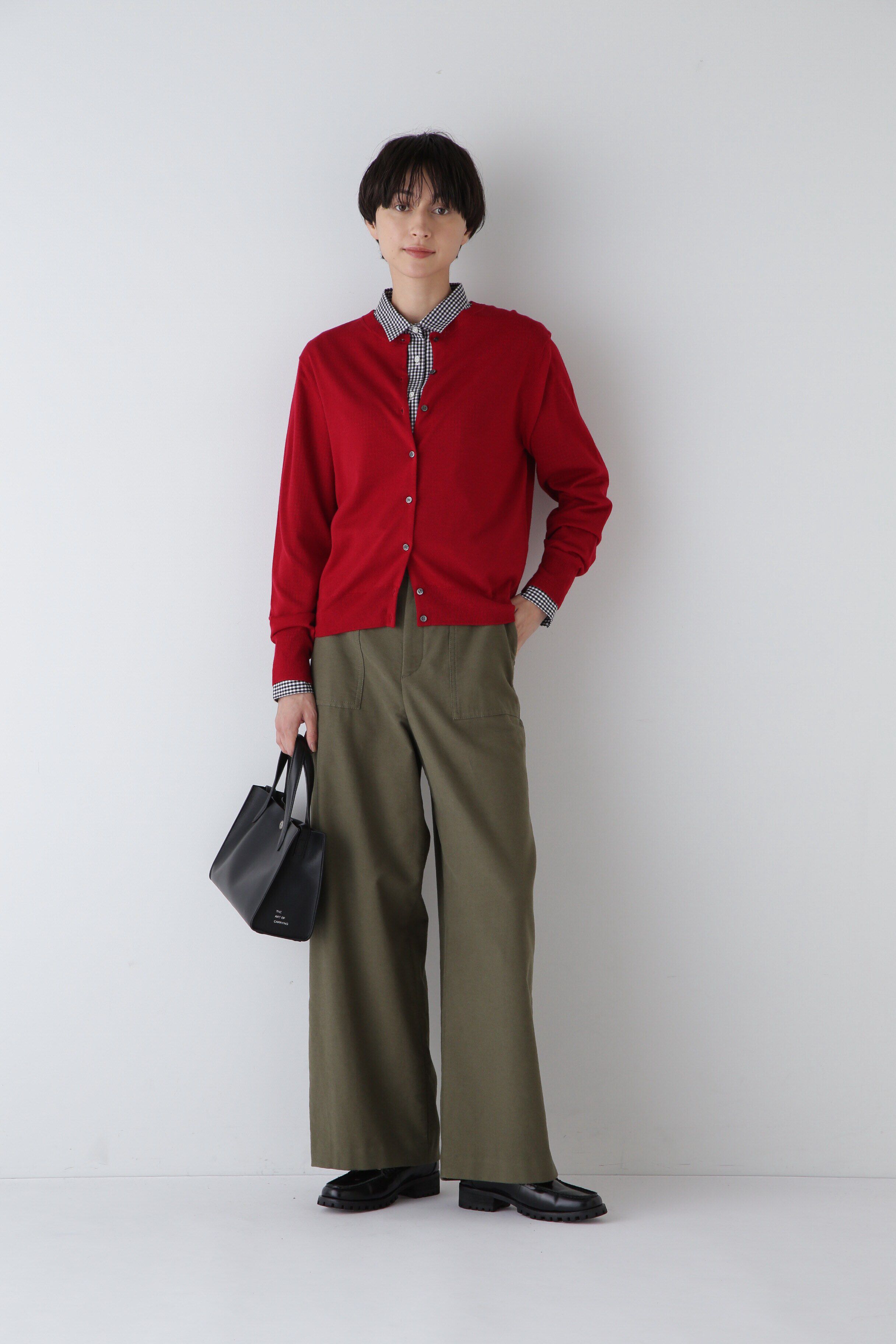  「◆ベーシッククルーネックカーディガン」|ニット・セーター|